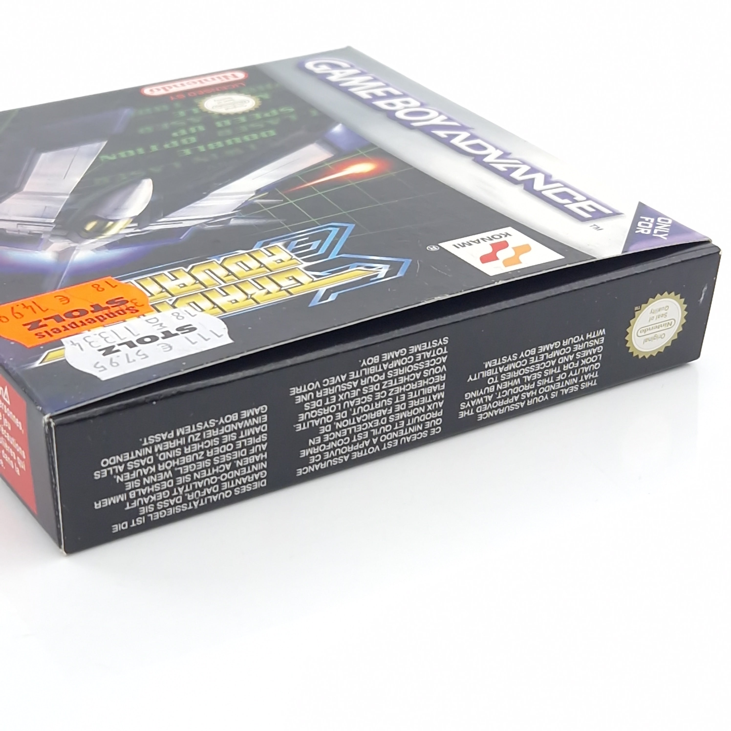 Game Boy Advance Spiel – Gradius Advance OVP PAL