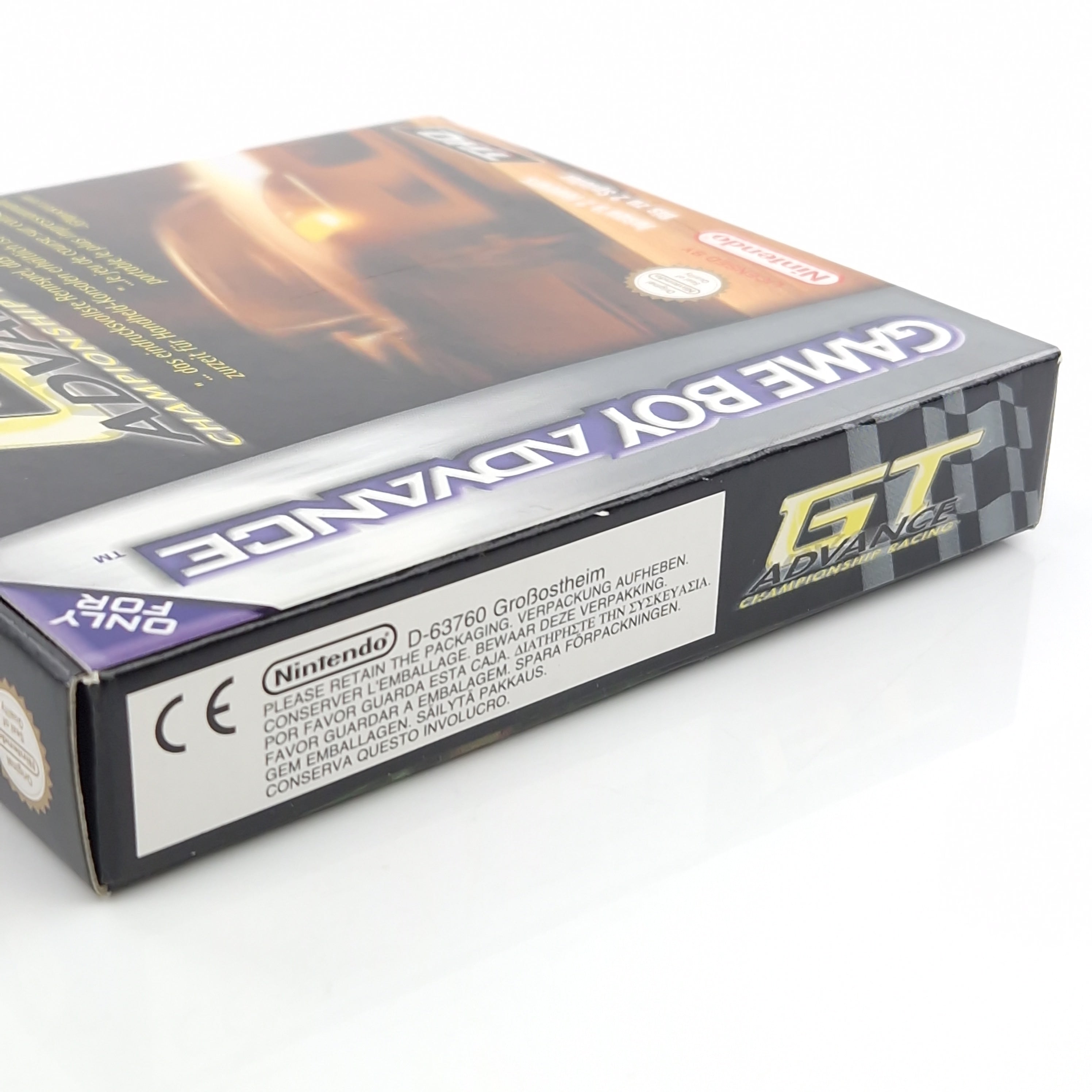 Game Boy Advance Spiel – GT Advance Championship Racing OVP PAL