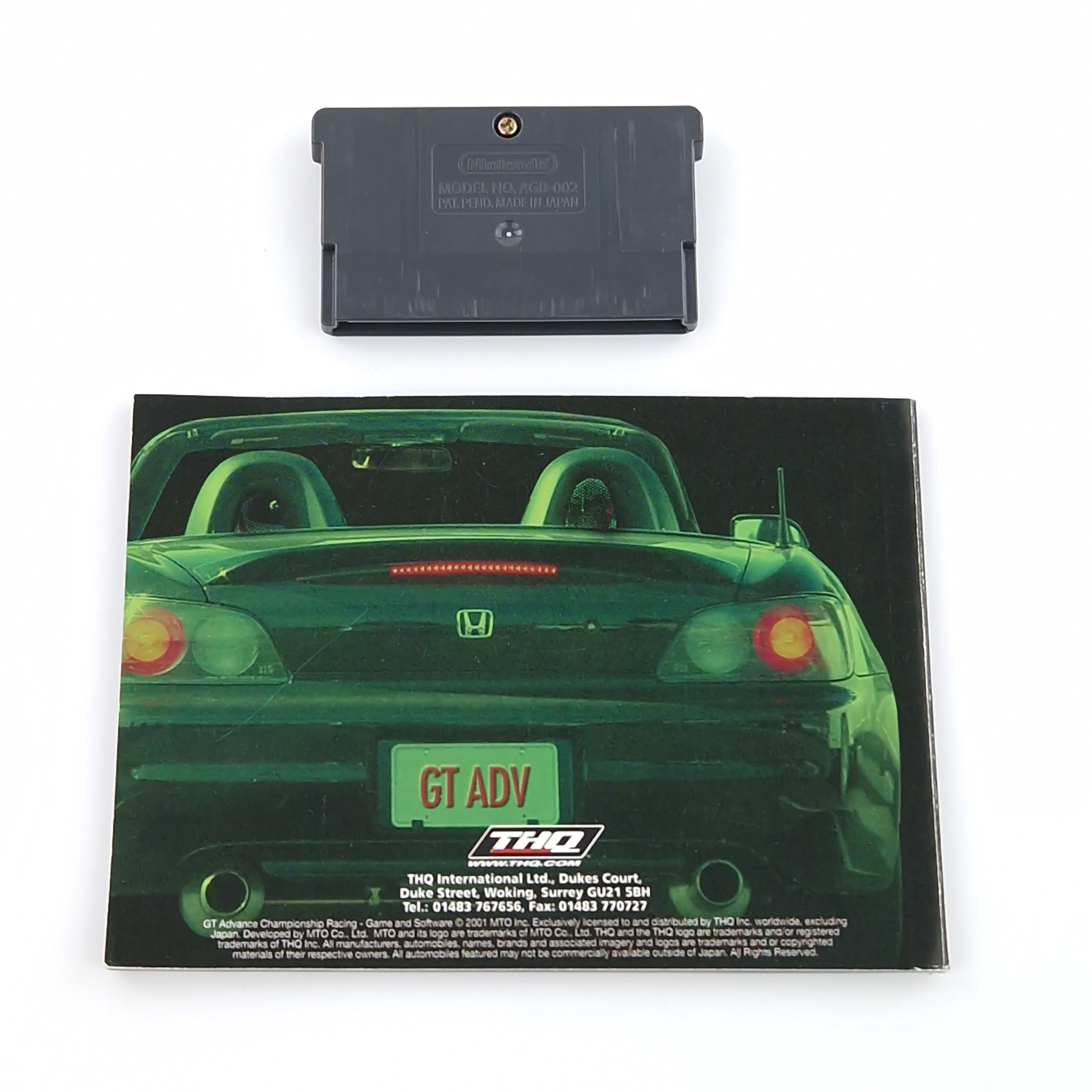Game Boy Advance Spiel – GT Advance Championship Racing OVP PAL
