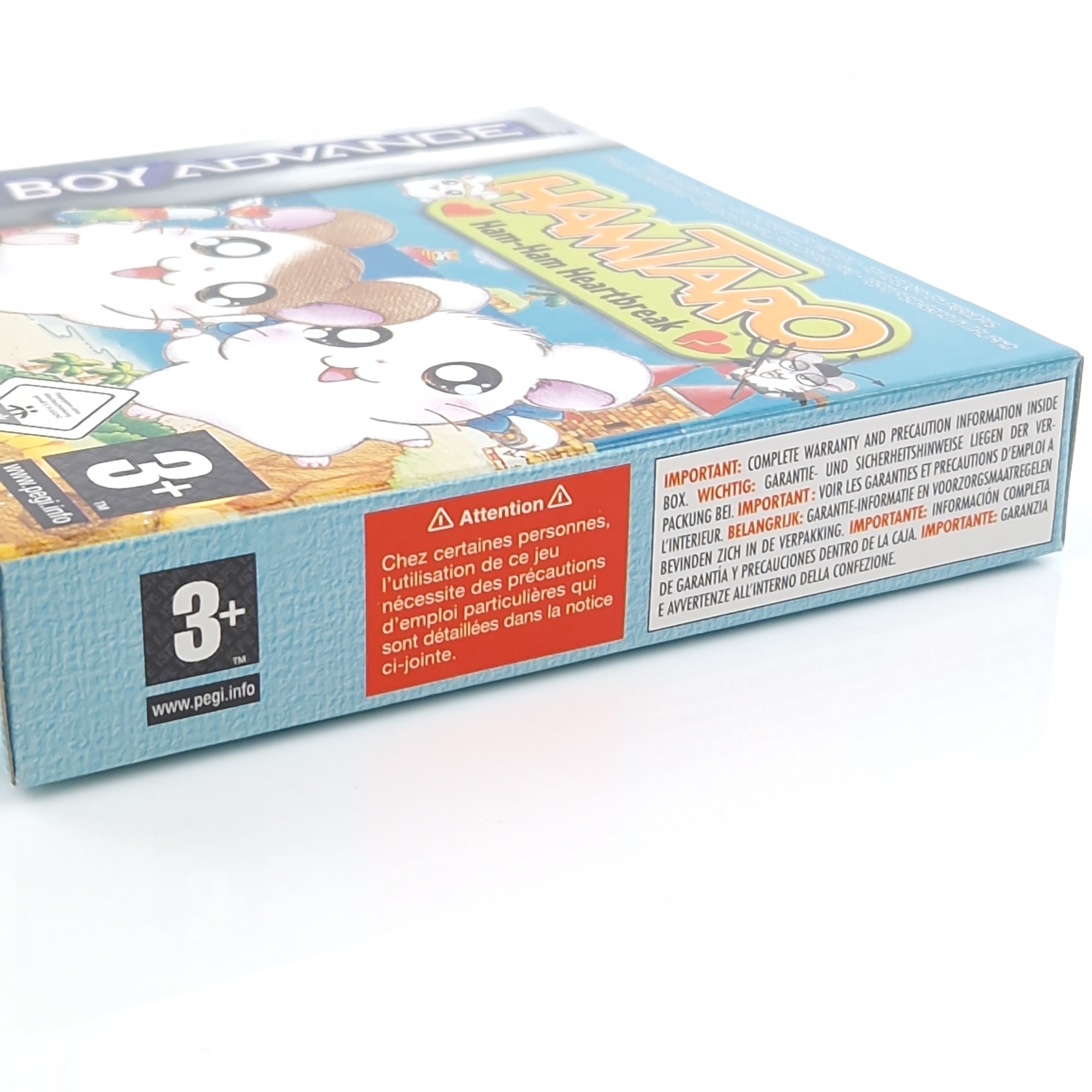 Nintendo Game Boy Advance Spiel – Hamtaro Ham-Ham Heartbreak OVP