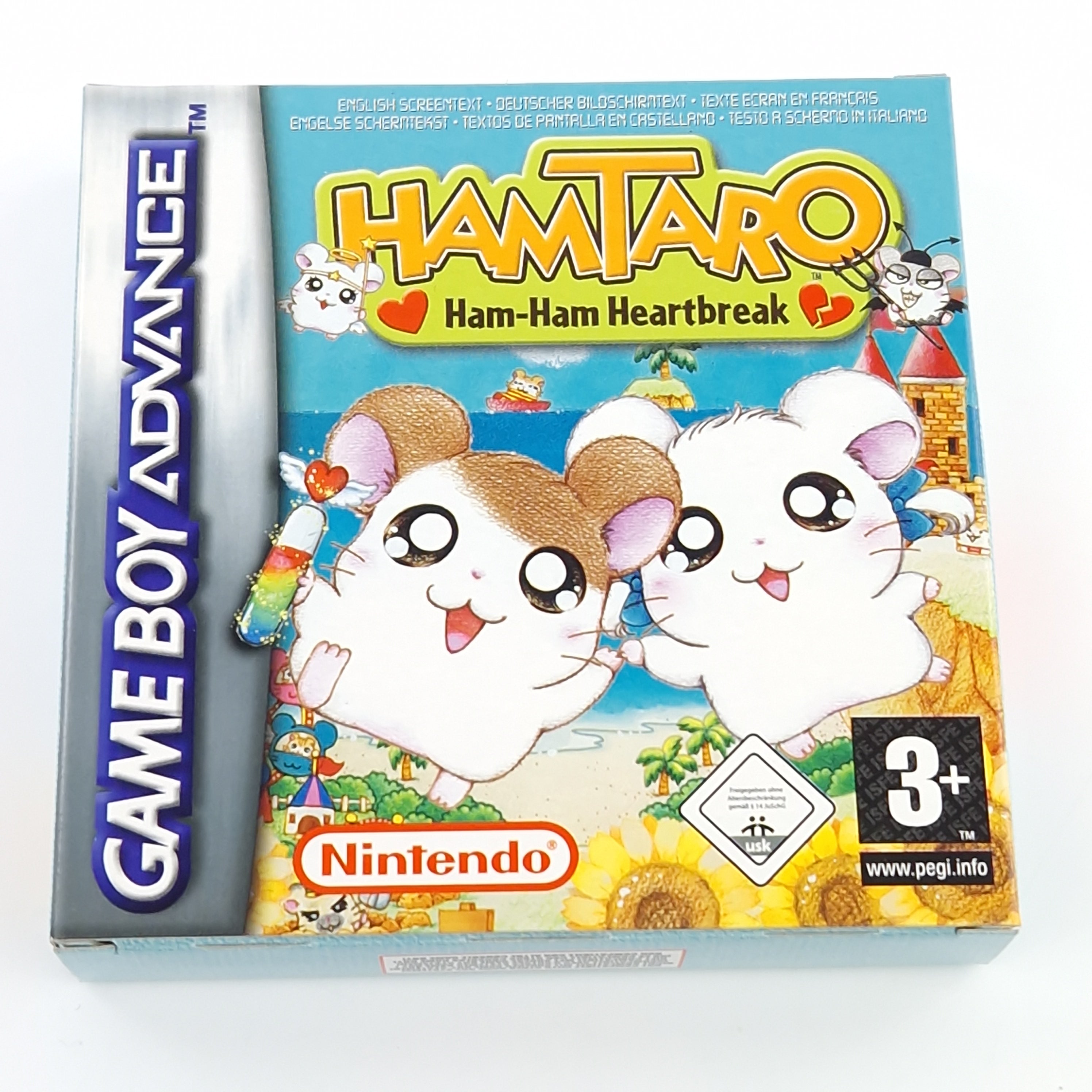 Nintendo Game Boy Advance Spiel – Hamtaro Ham-Ham Heartbreak OVP