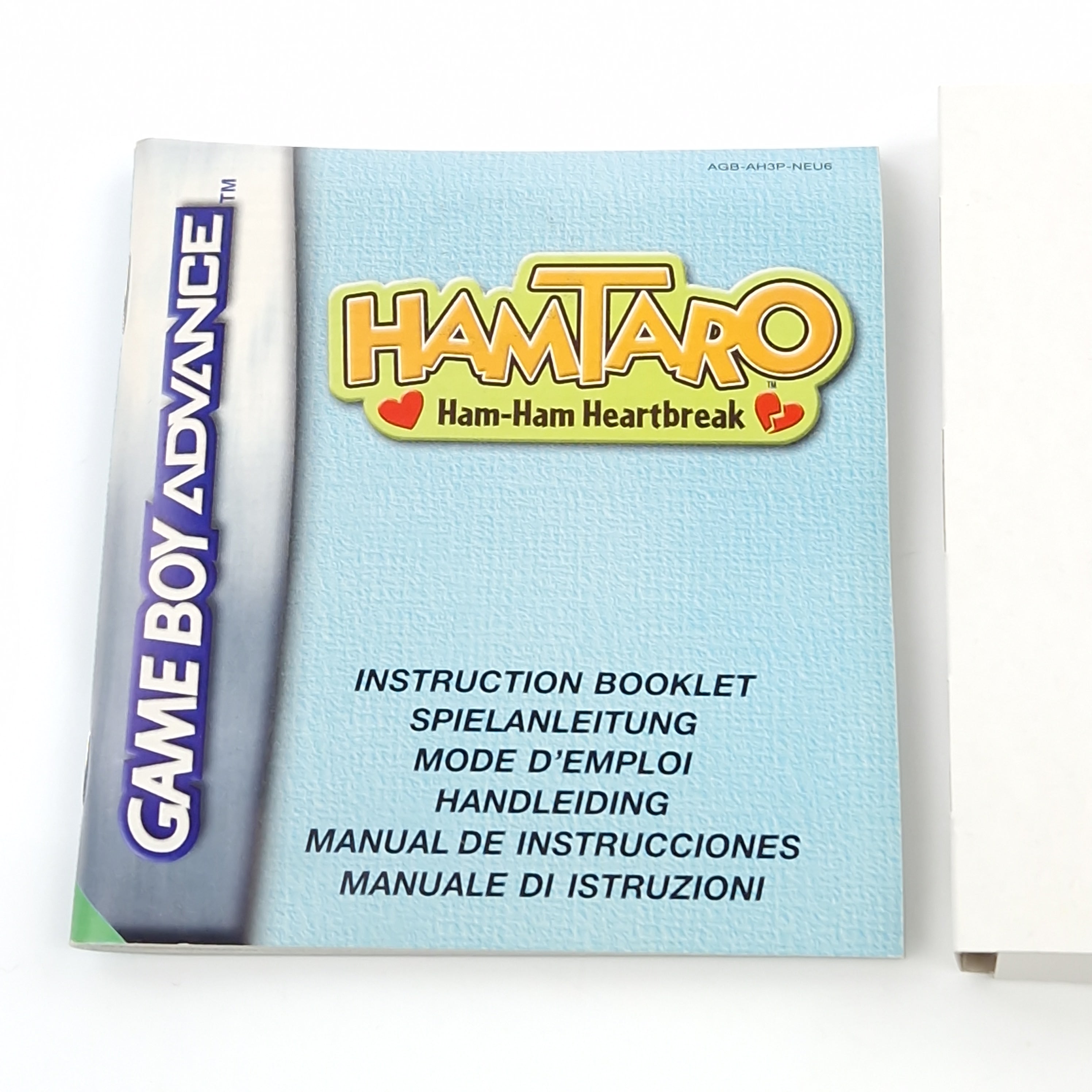 Nintendo Game Boy Advance Spiel – Hamtaro Ham-Ham Heartbreak OVP