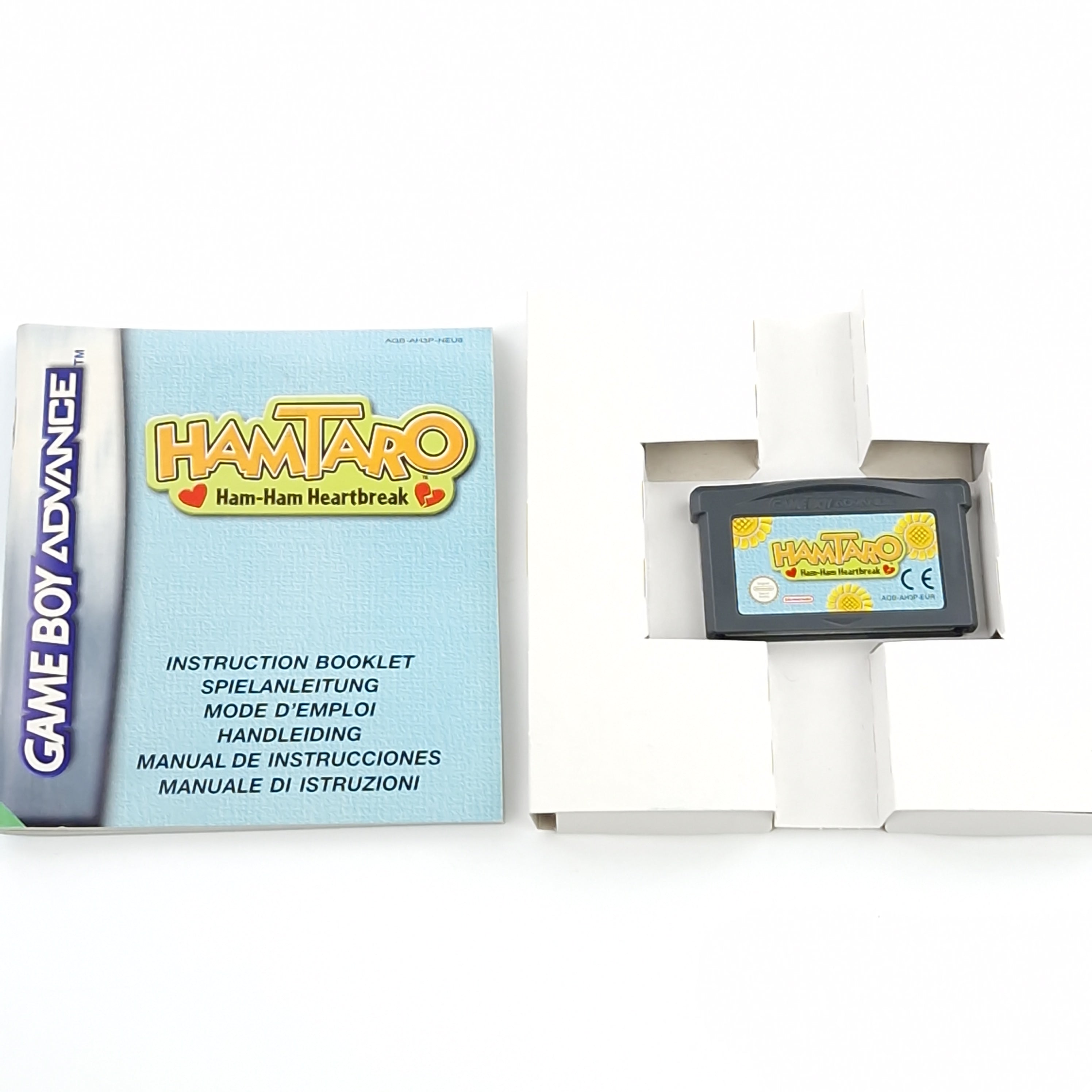 Nintendo Game Boy Advance Spiel – Hamtaro Ham-Ham Heartbreak OVP