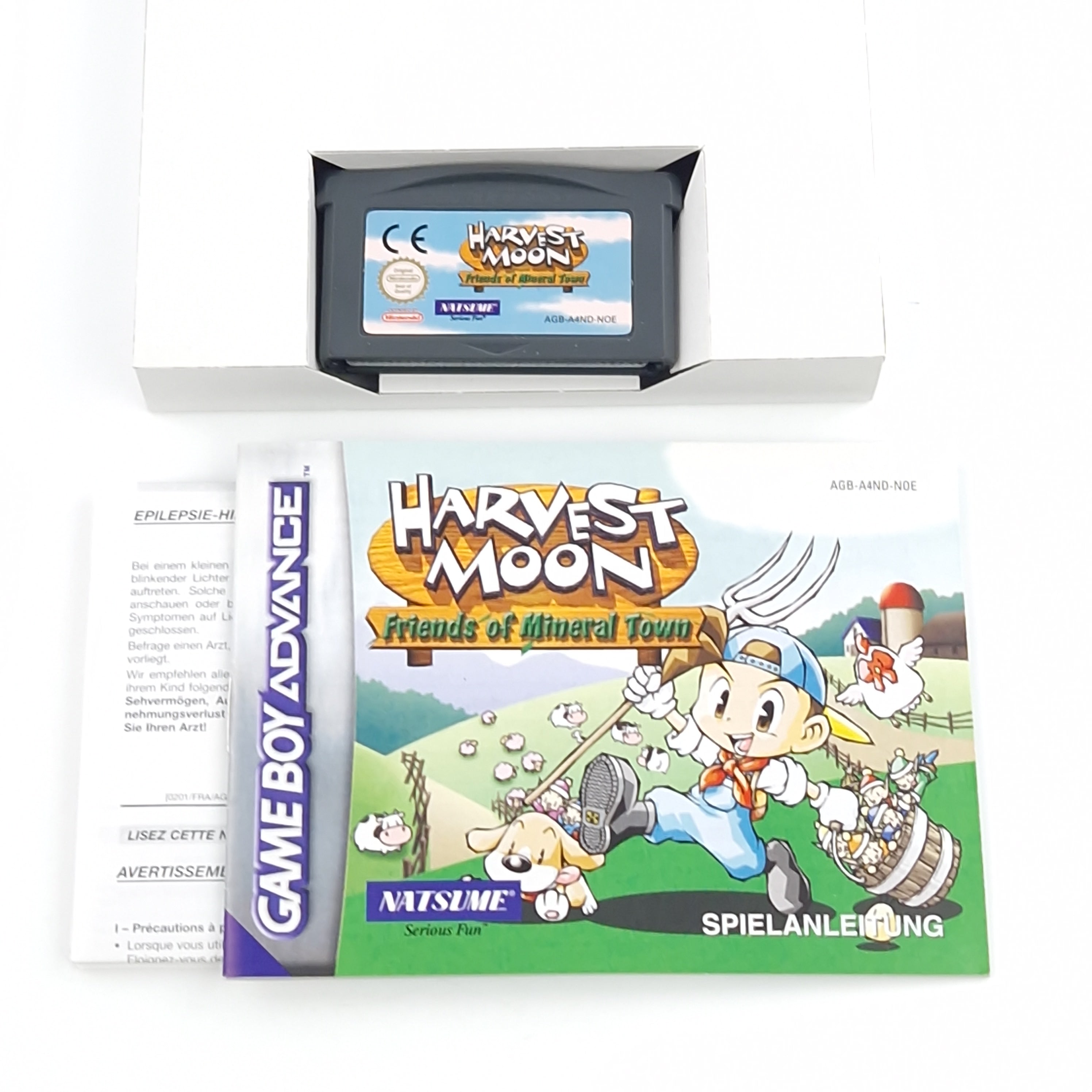 Game Boy Advance Spiel – Harvest Moon Friends OVP