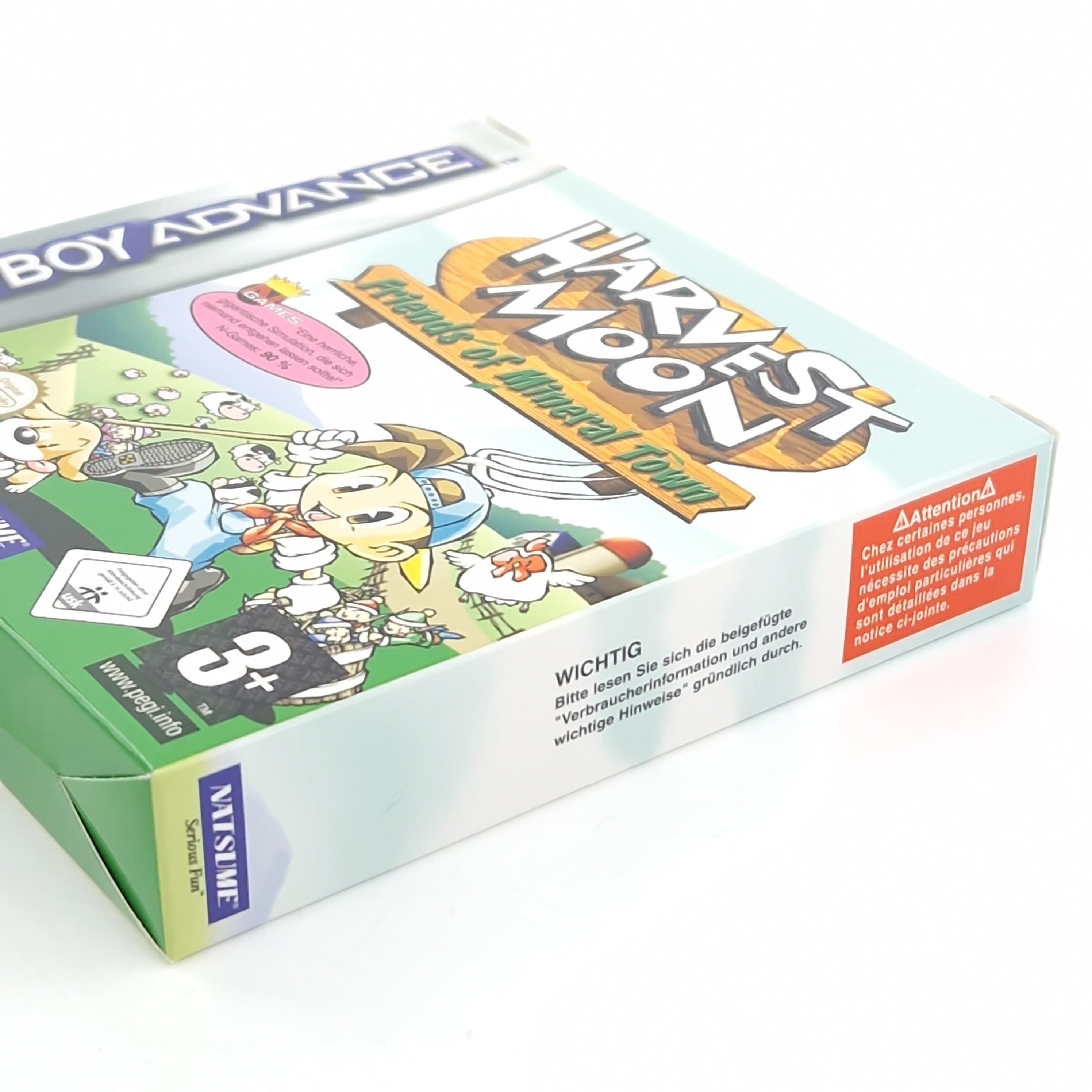 Game Boy Advance Spiel – Harvest Moon Friends OVP