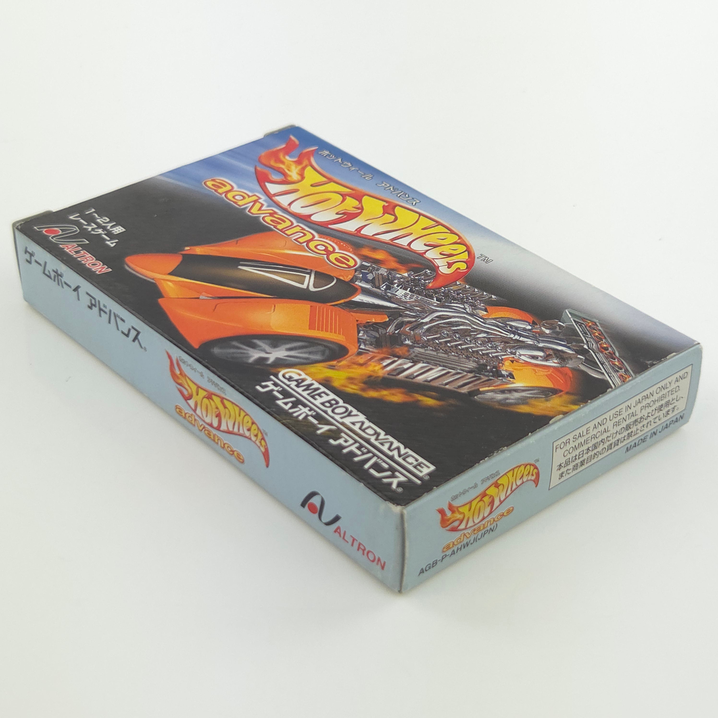 Game Boy Advance Spiel – Hot Wheels Advance (OVP JAPAN)