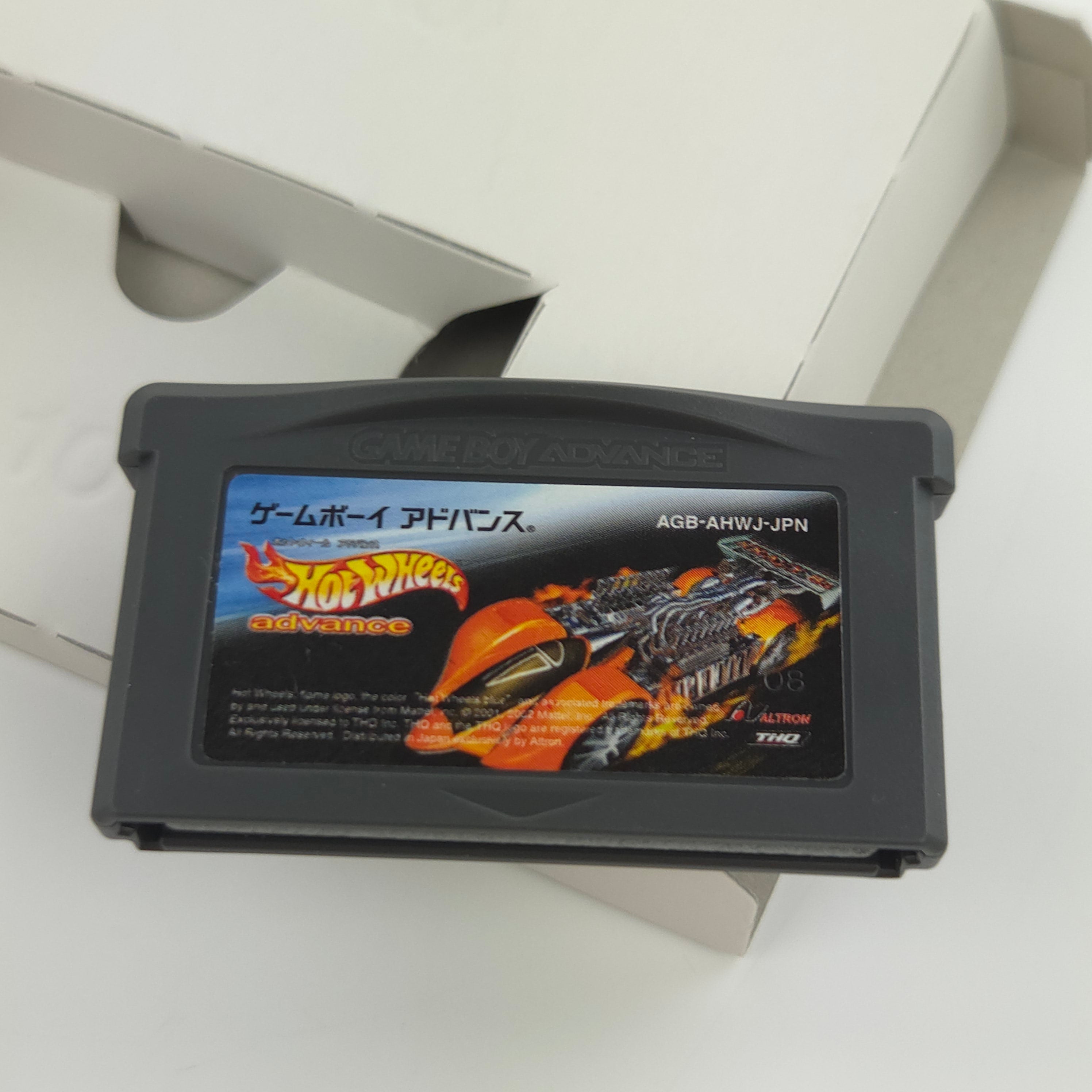 Game Boy Advance Spiel – Hot Wheels Advance (OVP JAPAN)