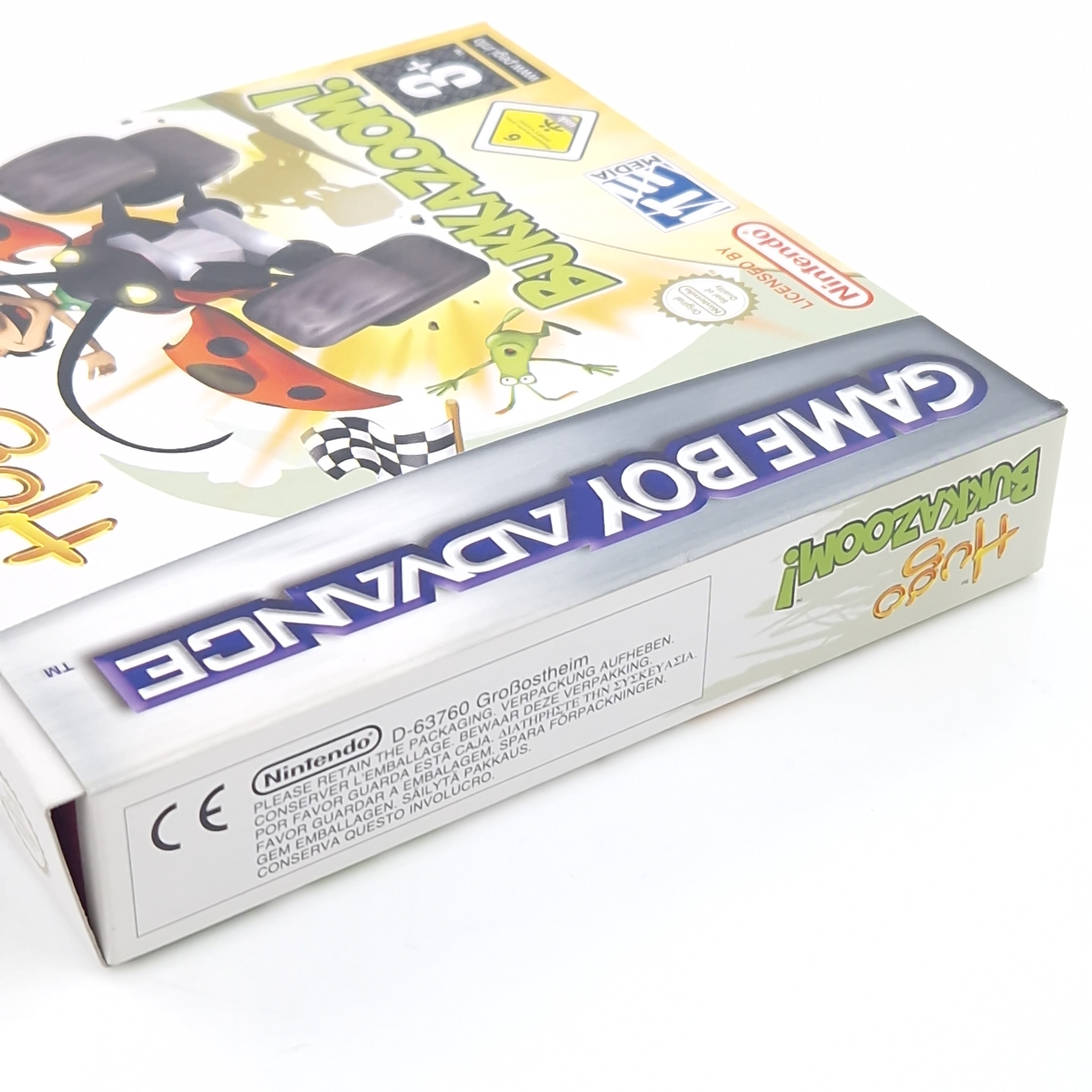Game Boy Advance Spiel – Hugo Bukkazoom OVP PAL