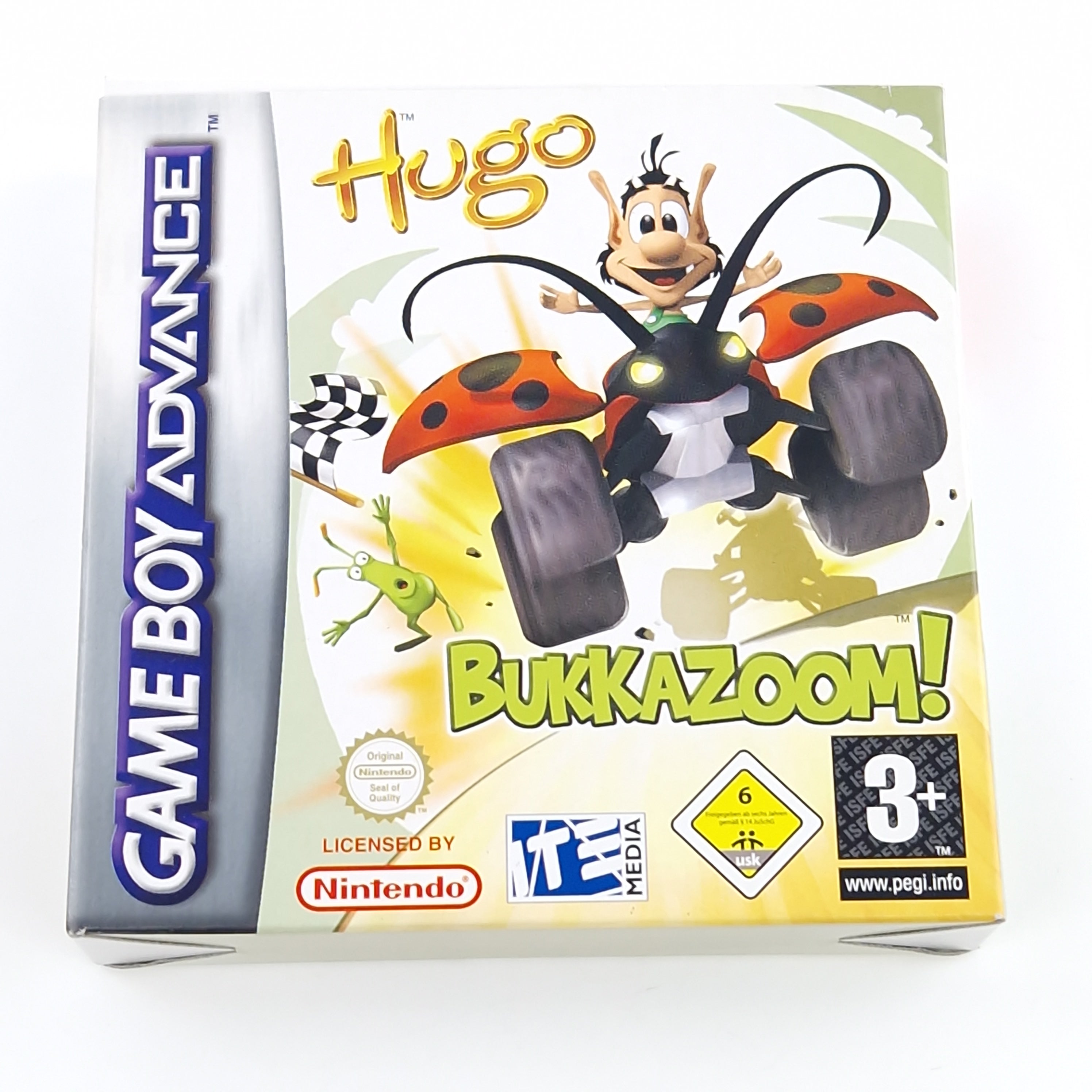 Game Boy Advance Spiel – Hugo Bukkazoom OVP PAL