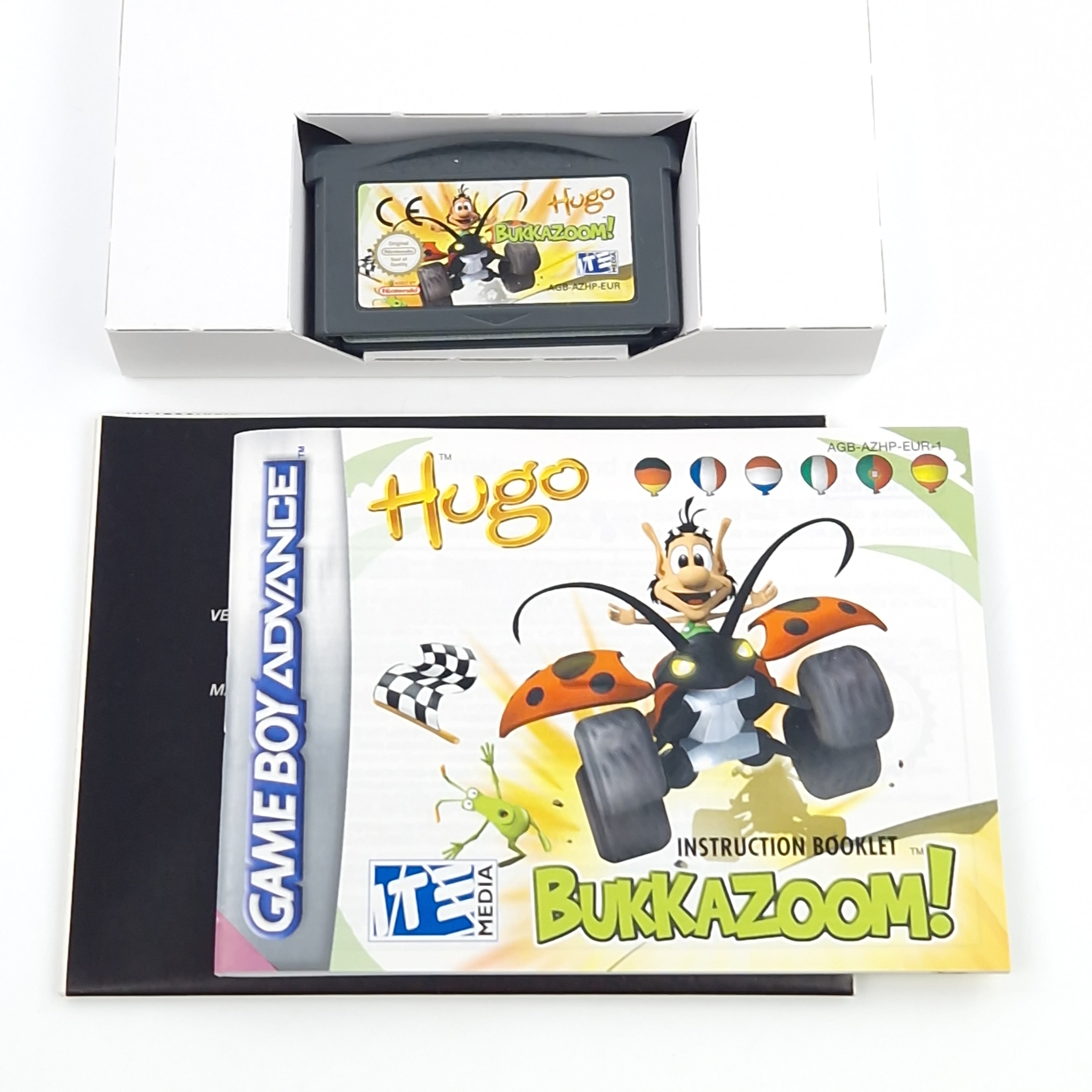 Game Boy Advance Spiel – Hugo Bukkazoom OVP PAL