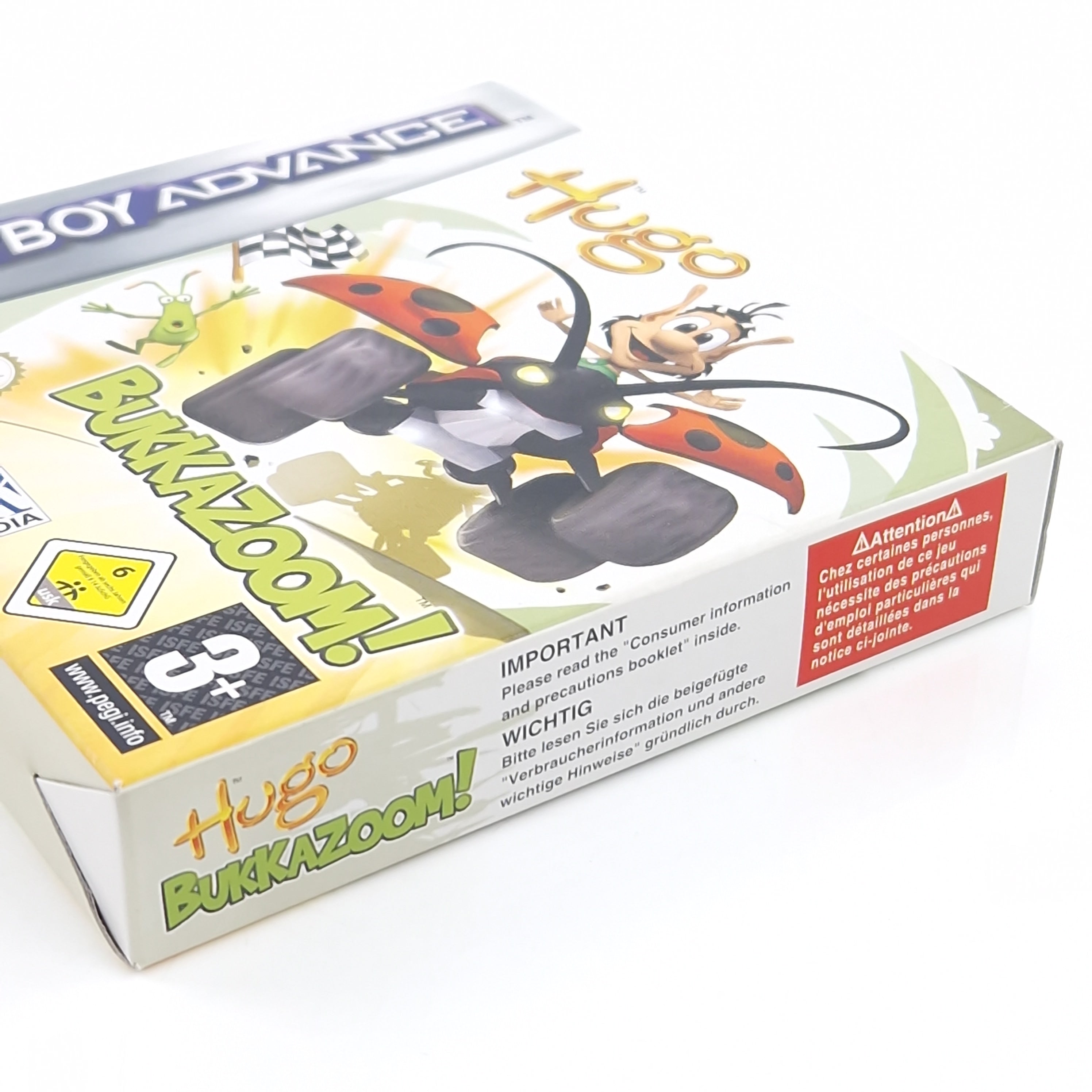 Game Boy Advance Spiel – Hugo Bukkazoom OVP PAL