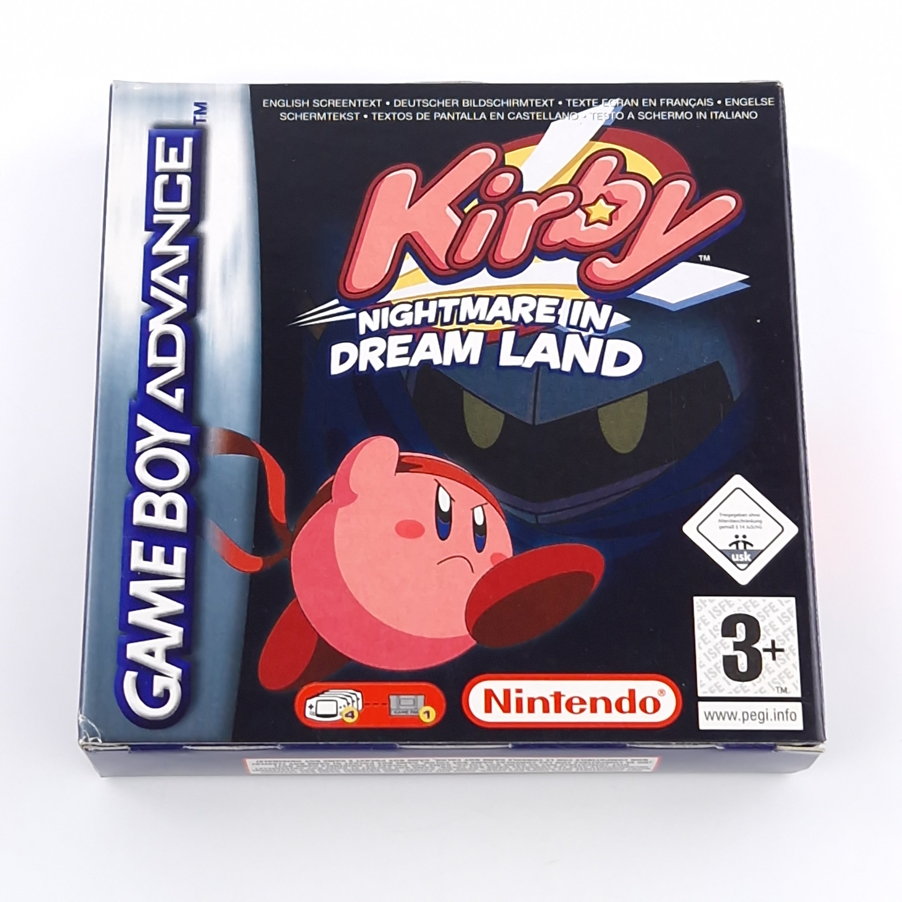 Game Boy Advance Spiel – Kirby Nightmare in Dream Land OVP PAL