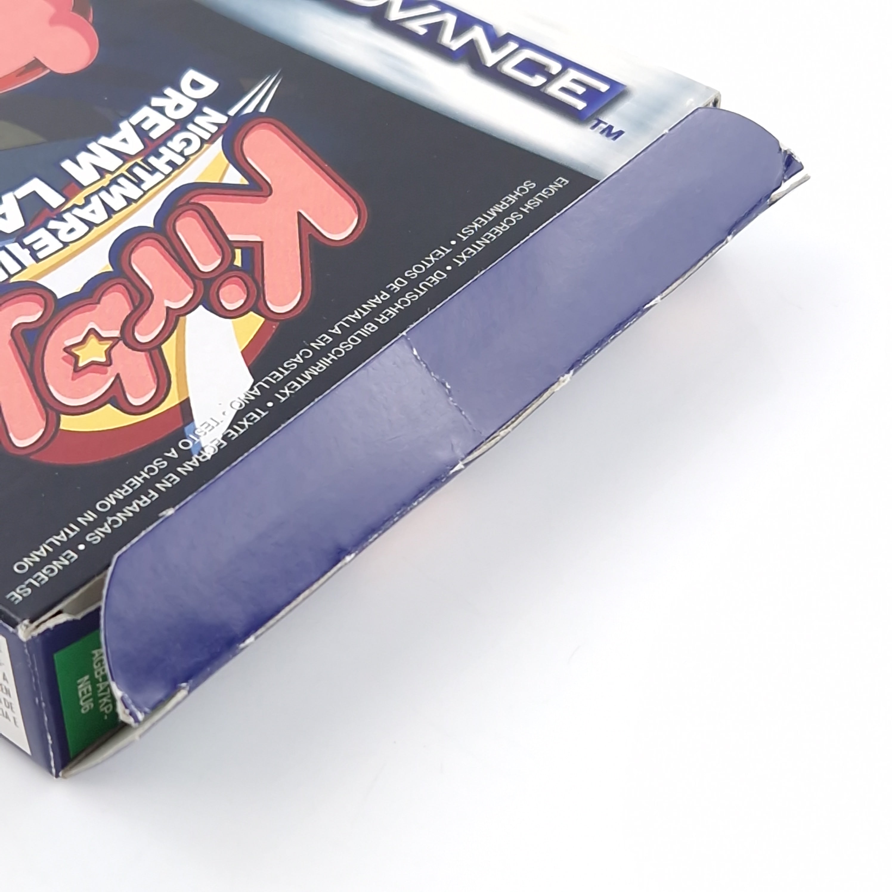 Game Boy Advance Spiel – Kirby Nightmare in Dream Land OVP PAL