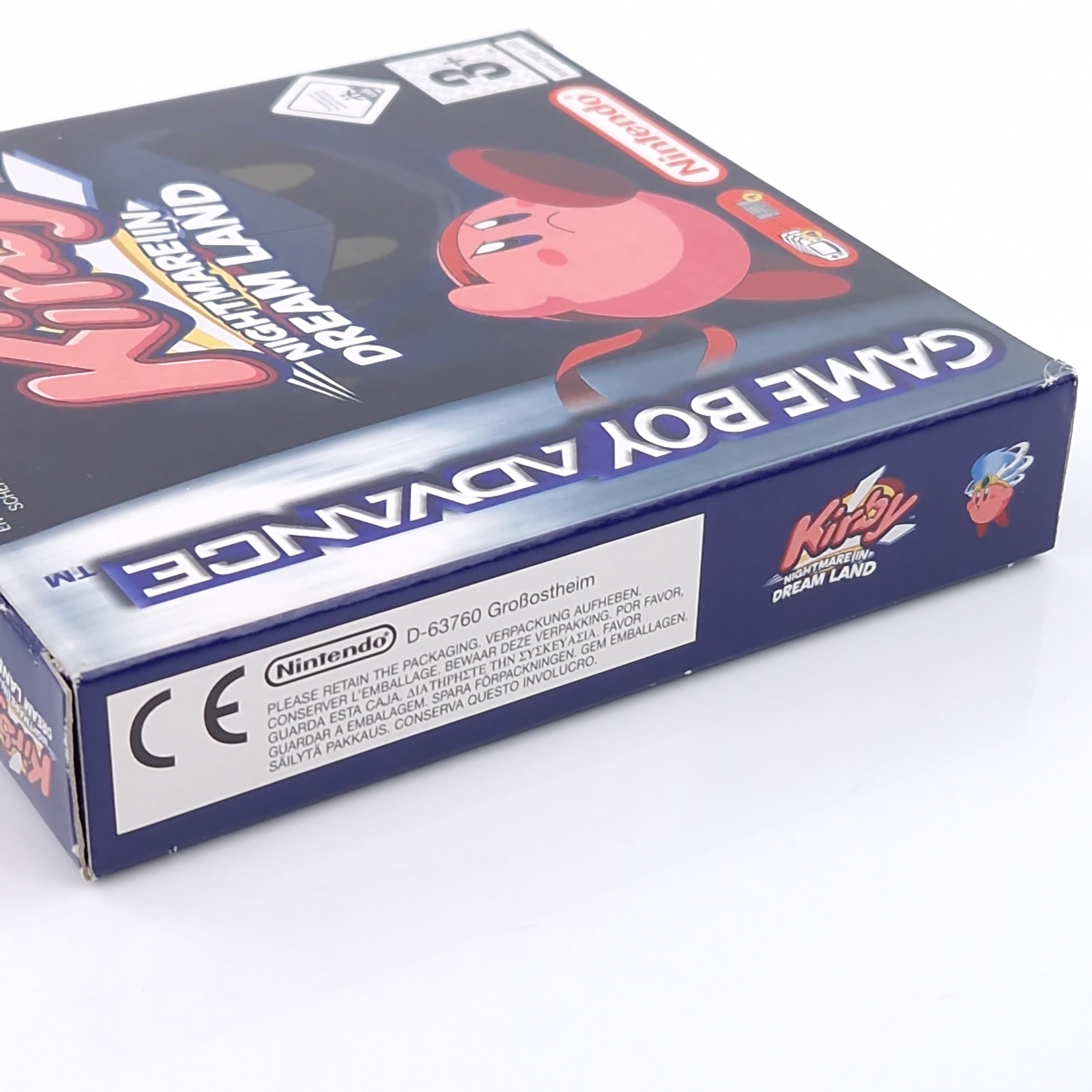 Game Boy Advance Spiel – Kirby Nightmare in Dream Land OVP PAL