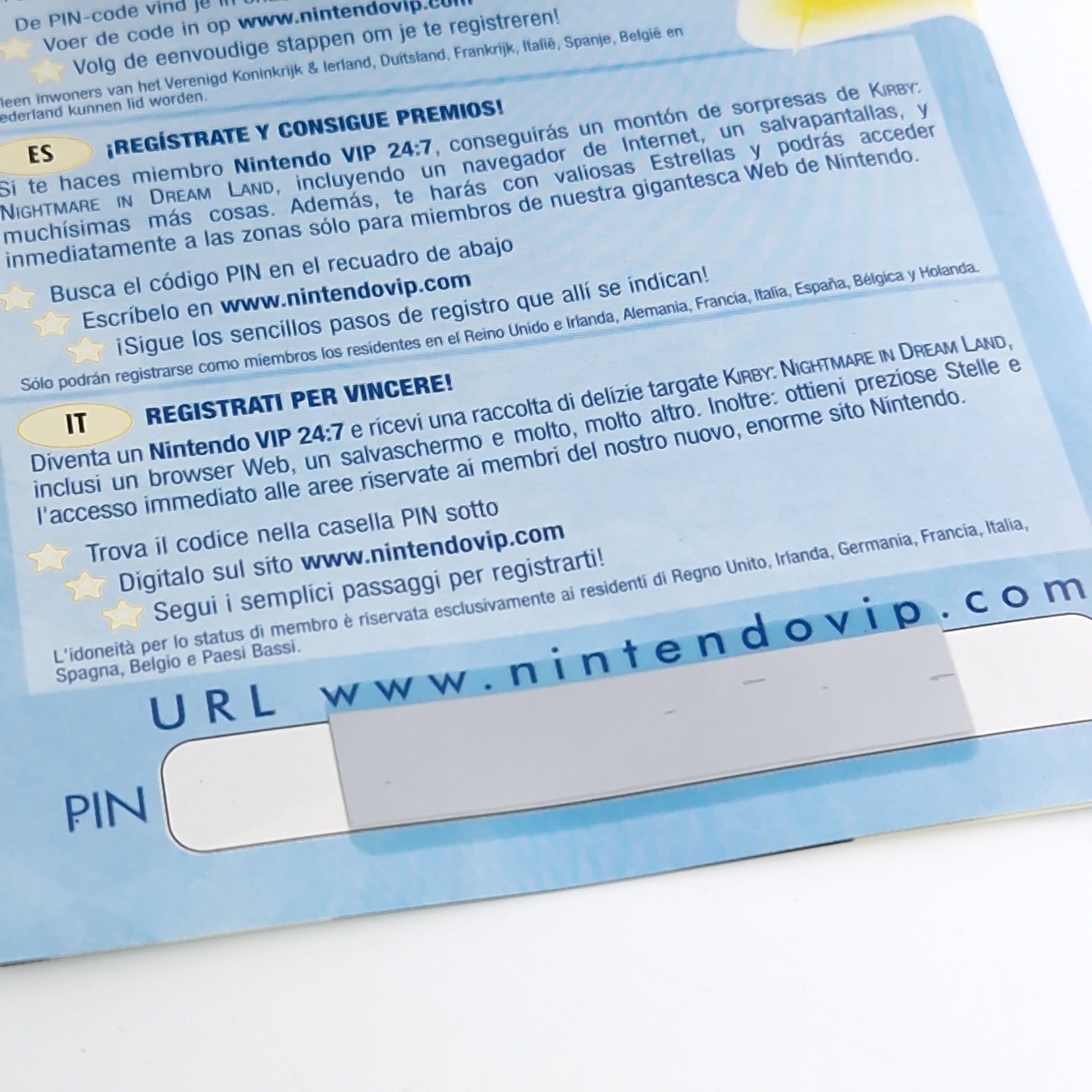 Game Boy Advance Spiel – Kirby Nightmare in Dream Land OVP PAL