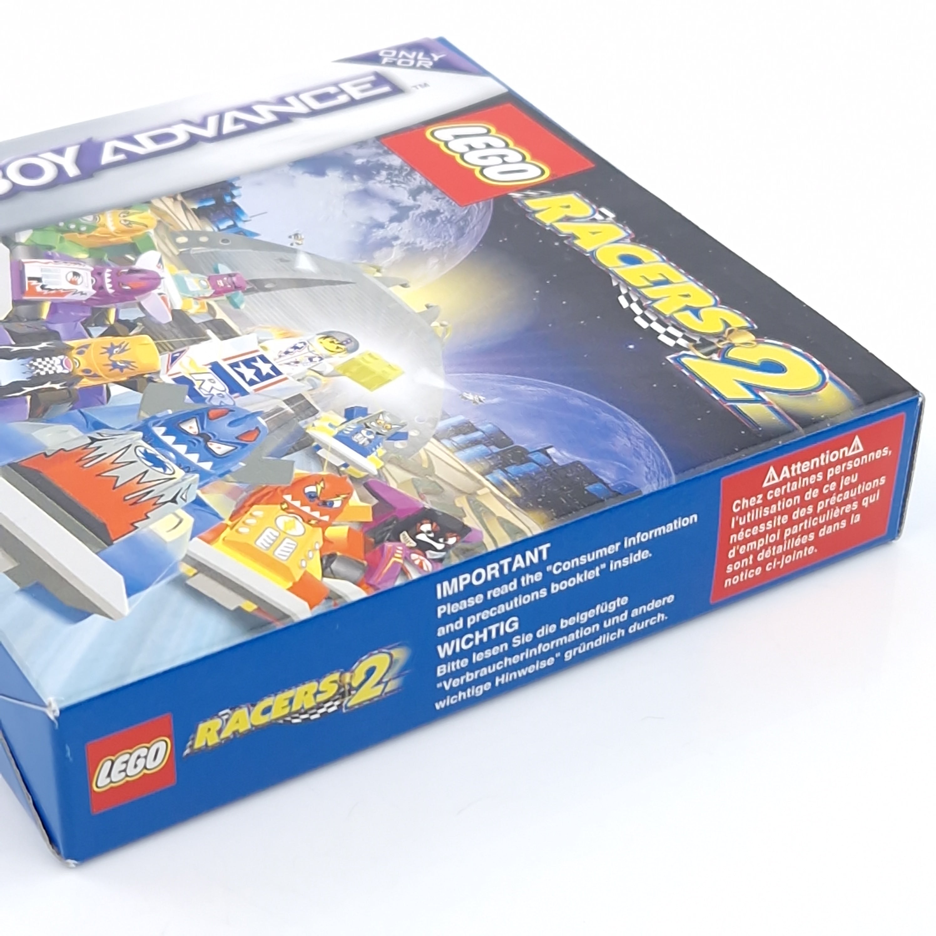 Game Boy Advance Spiel – Lego Racers 2 OVP PAL GBA