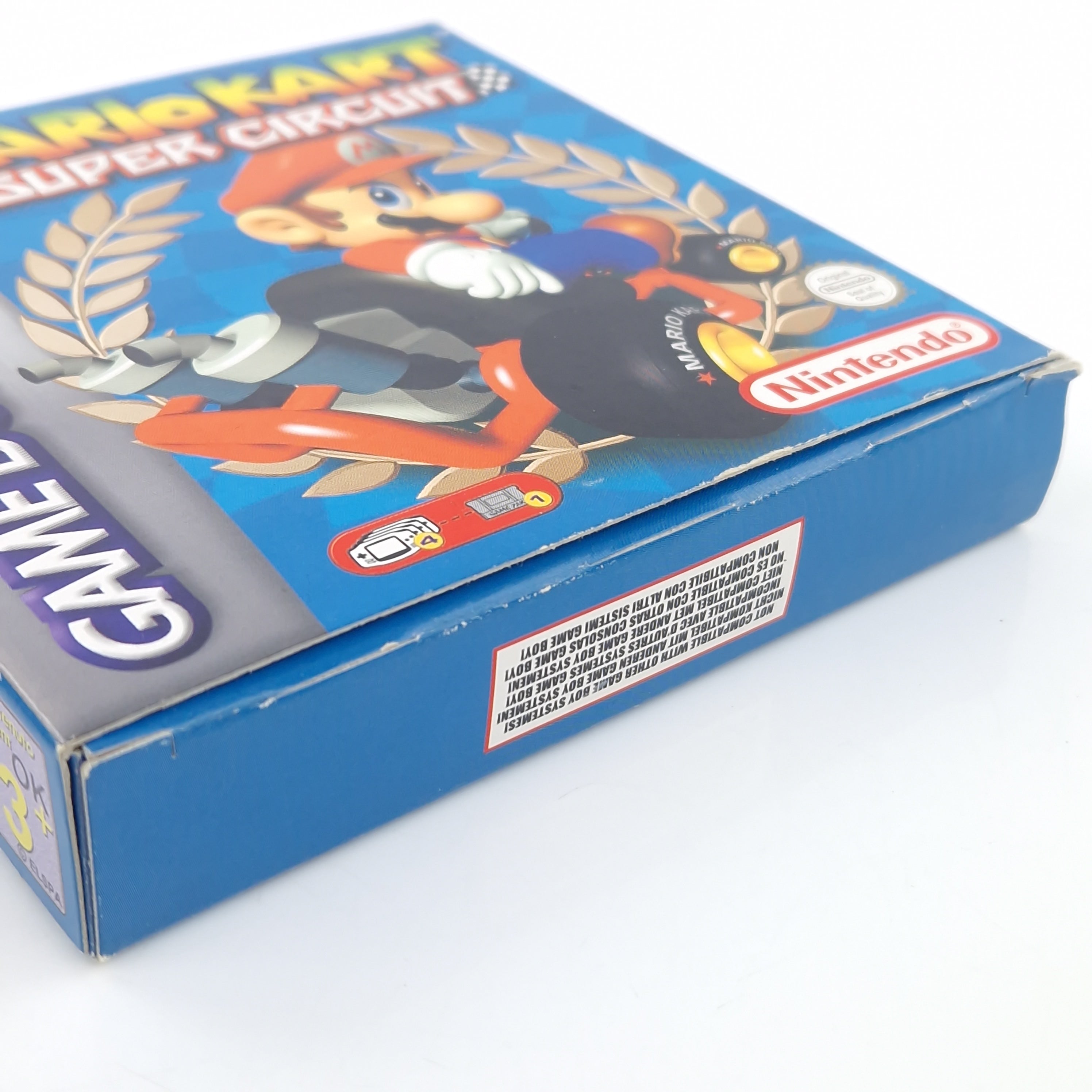 Game Boy Advance Spiel – Mario Kart Super Circuit OVP PAL