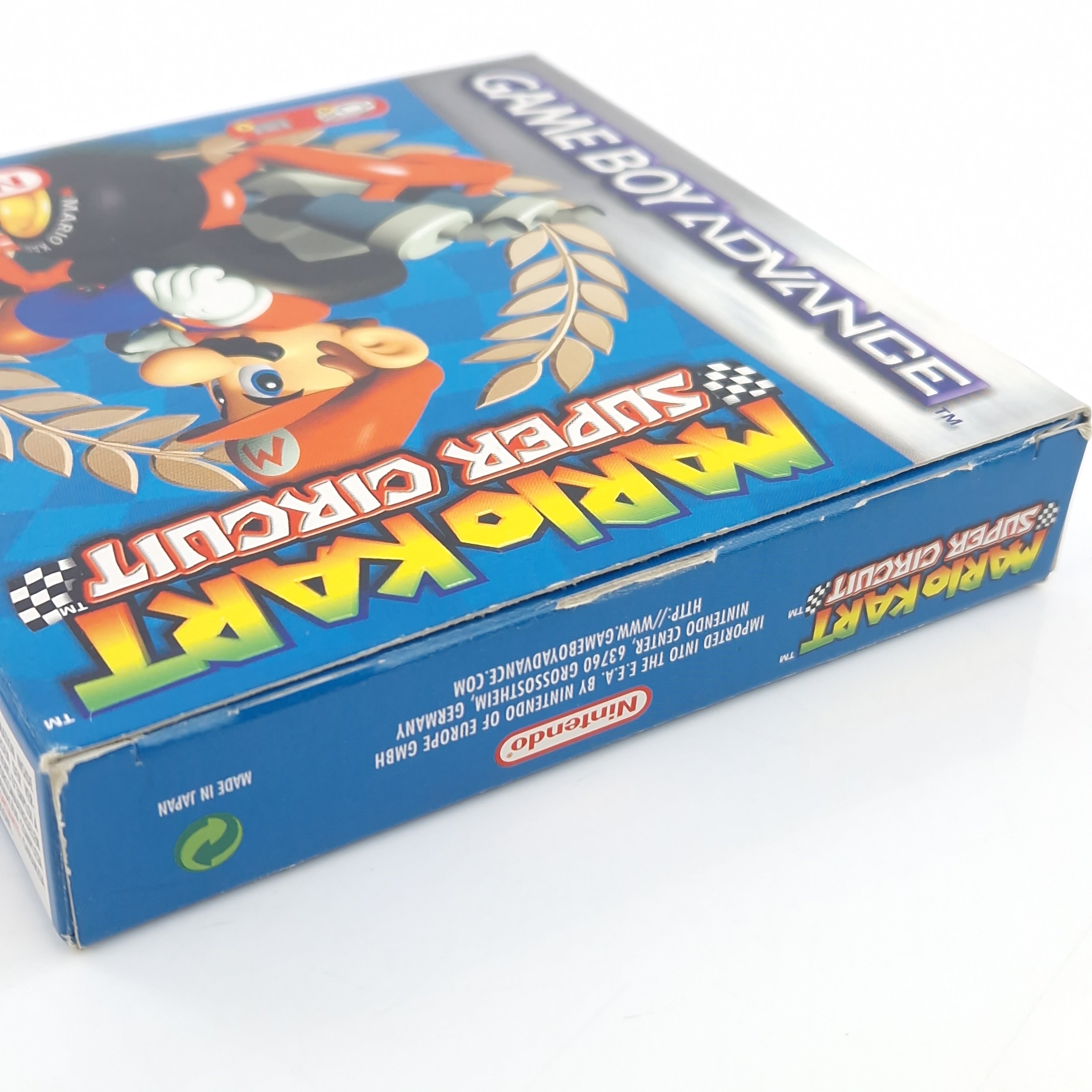 Game Boy Advance Spiel – Mario Kart Super Circuit OVP PAL