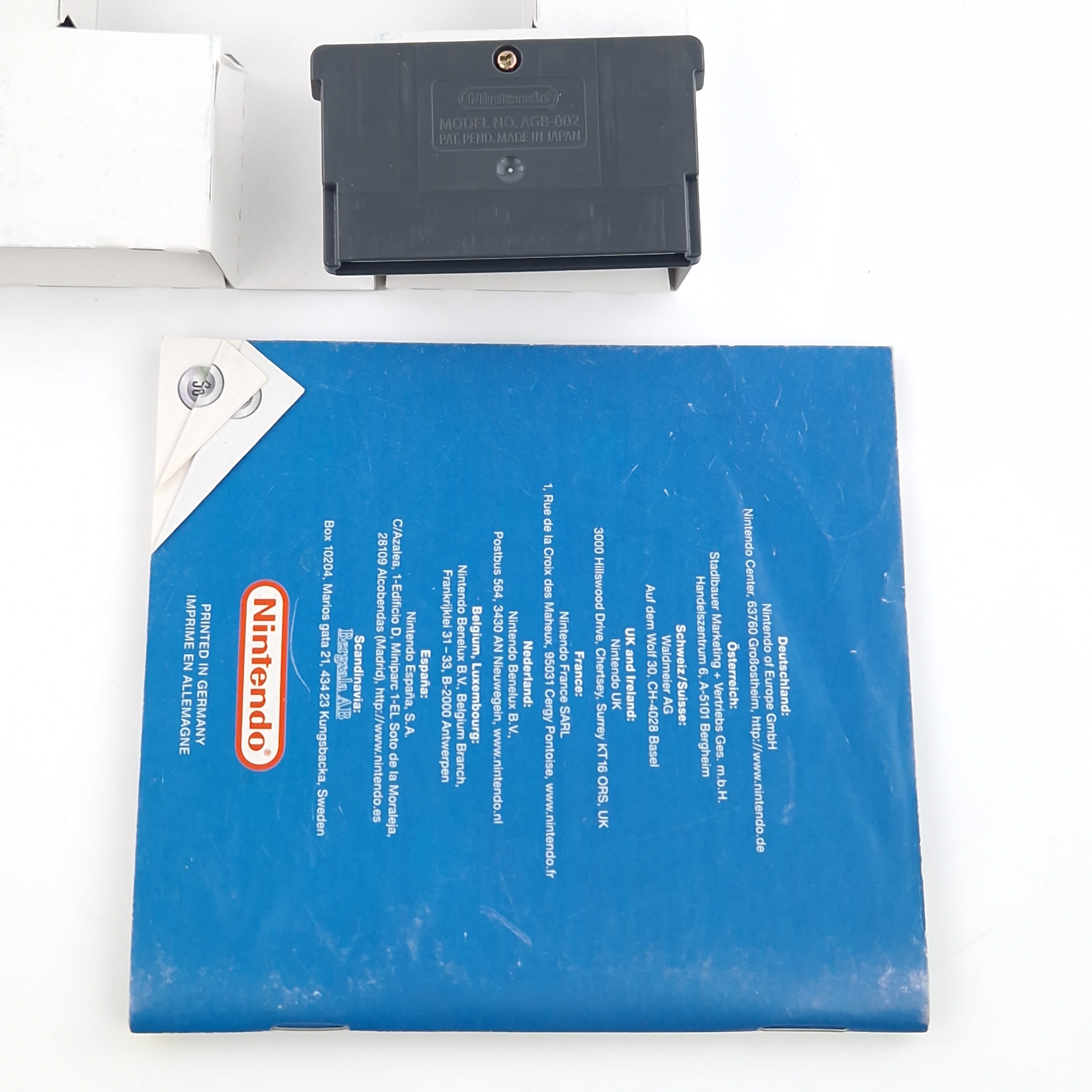 Game Boy Advance Spiel – Mario Kart Super Circuit OVP PAL