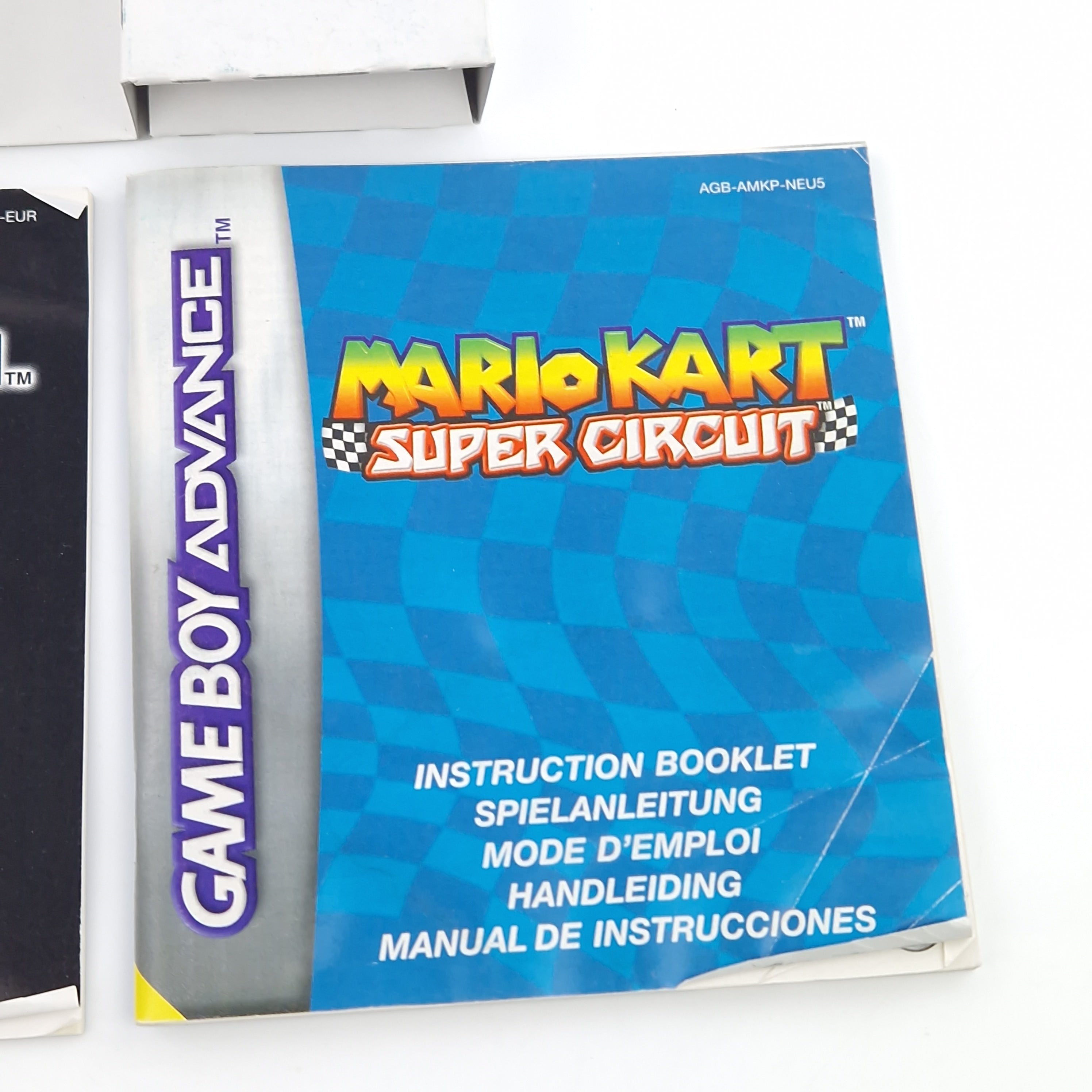 Game Boy Advance Spiel – Mario Kart Super Circuit OVP PAL