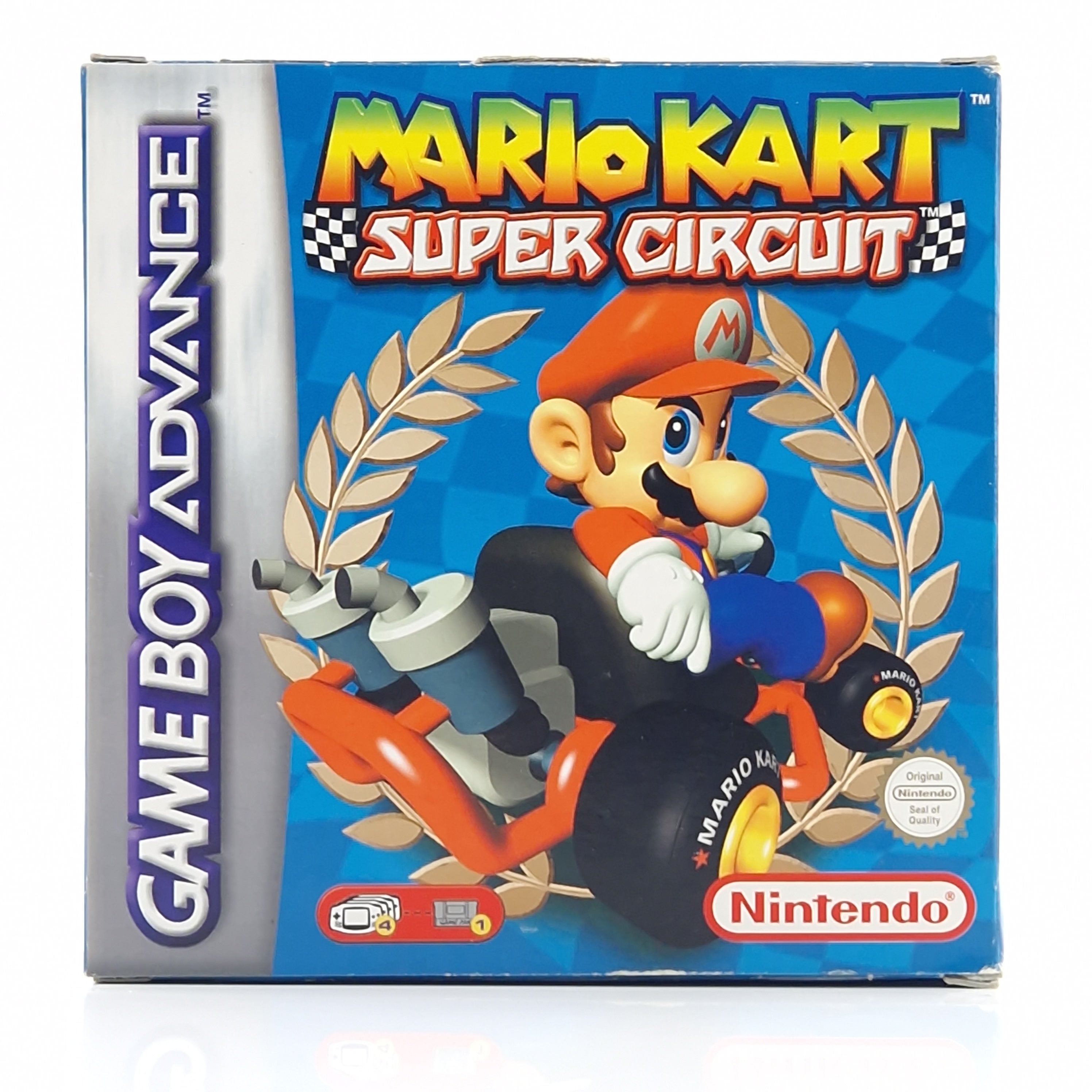 Game Boy Advance Spiel – Mario Kart Super Circuit OVP PAL