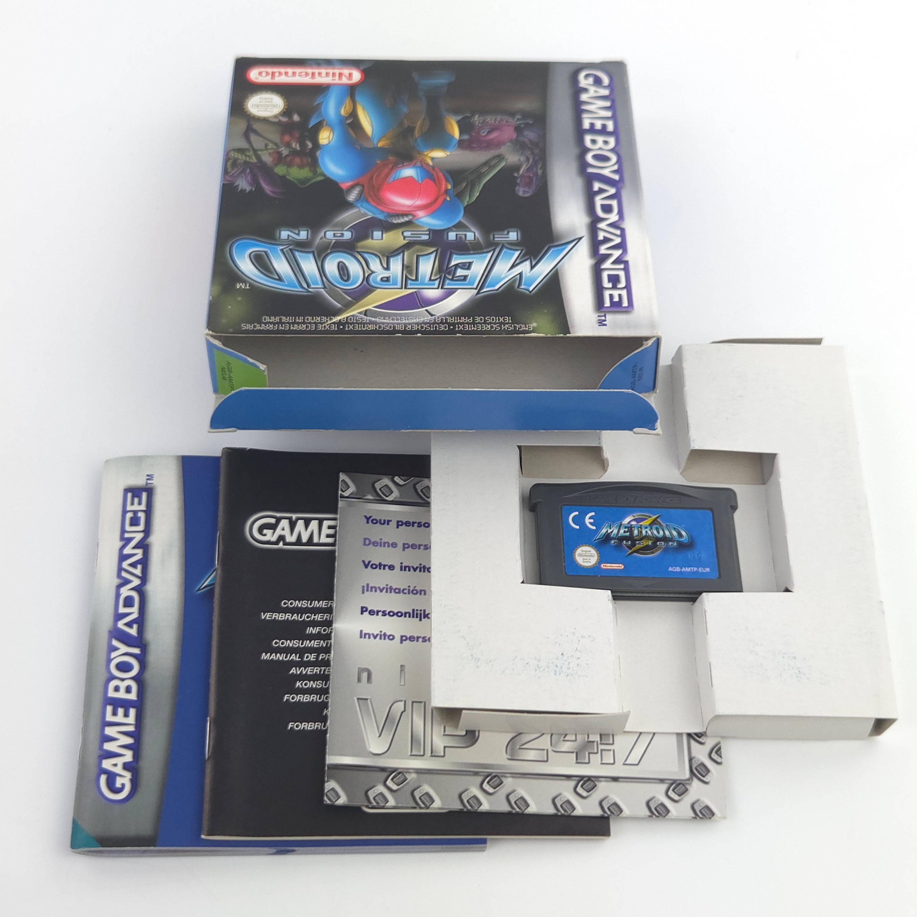 Game Boy Advance Spiel – Metroid Fusion (OVP PAL)