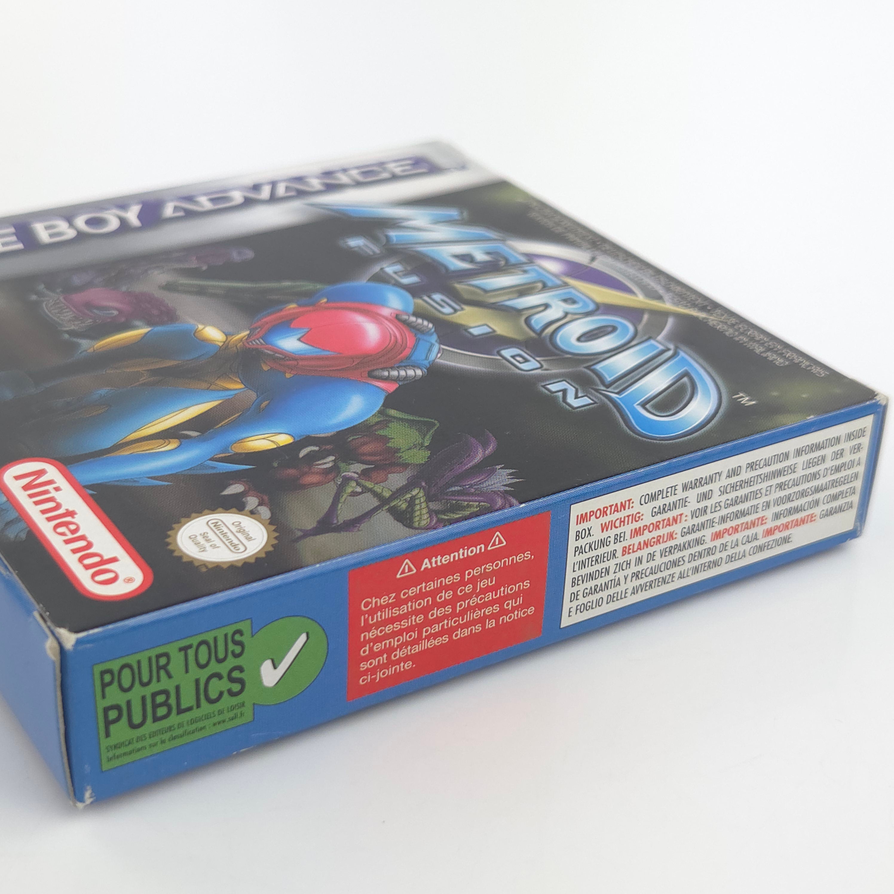 Game Boy Advance Spiel – Metroid Fusion (OVP PAL)