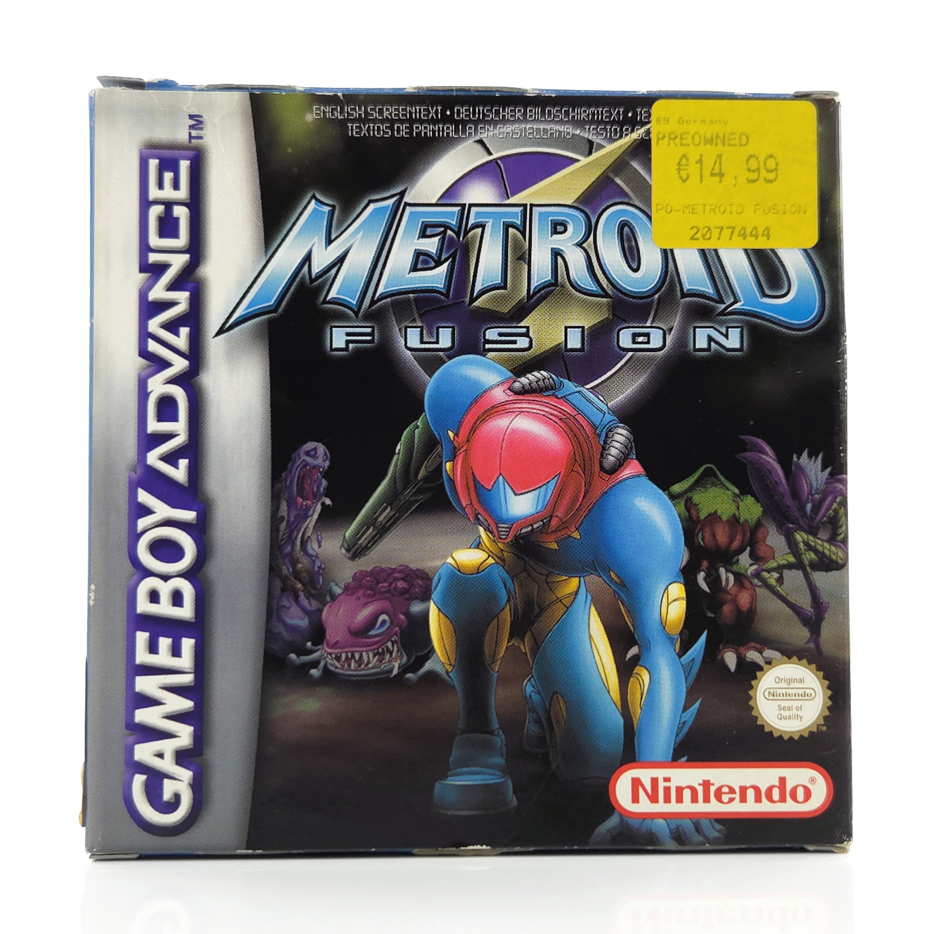 Game Boy Advance Spiel – Metroid Fusion (OVP PAL)