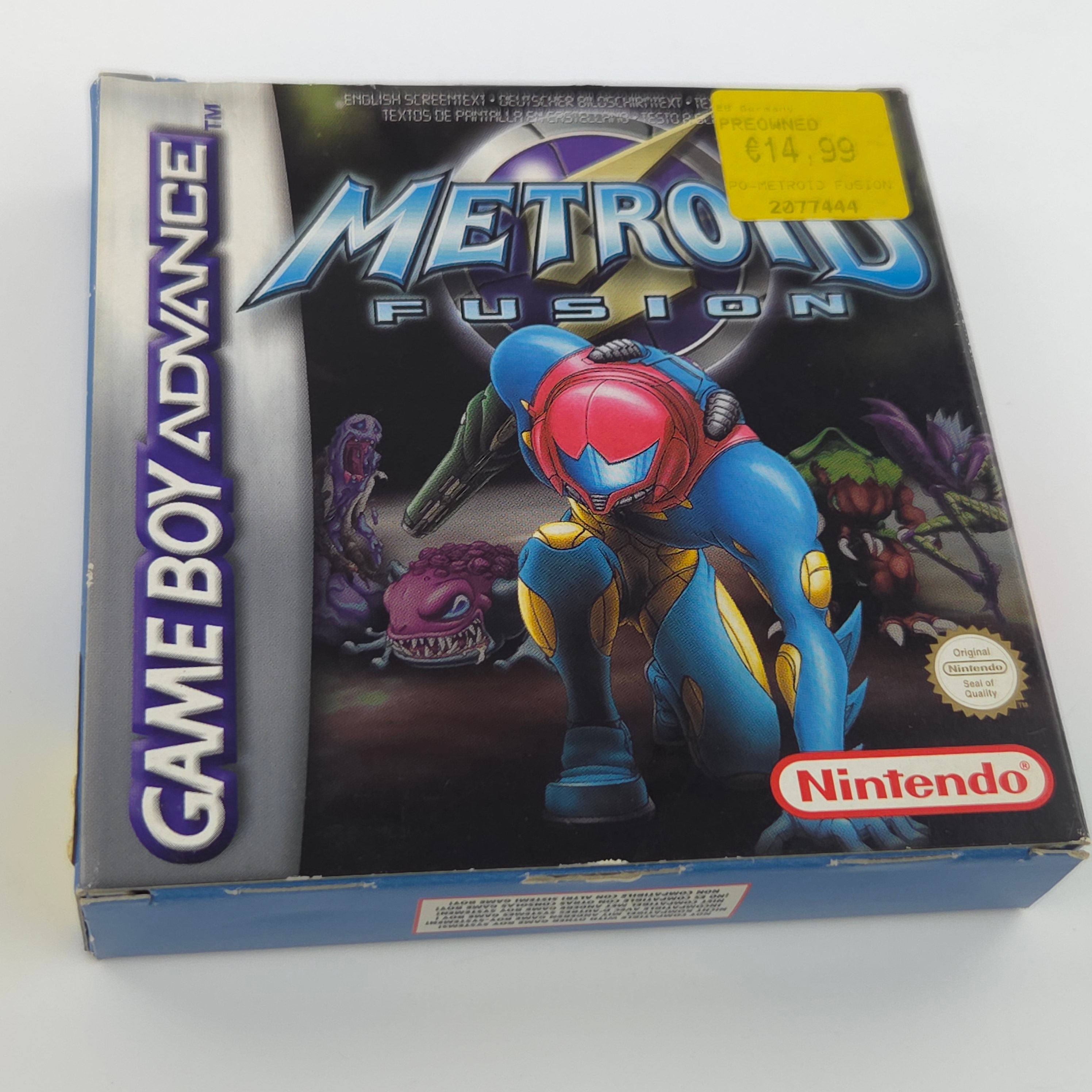 Game Boy Advance Spiel – Metroid Fusion (OVP PAL)