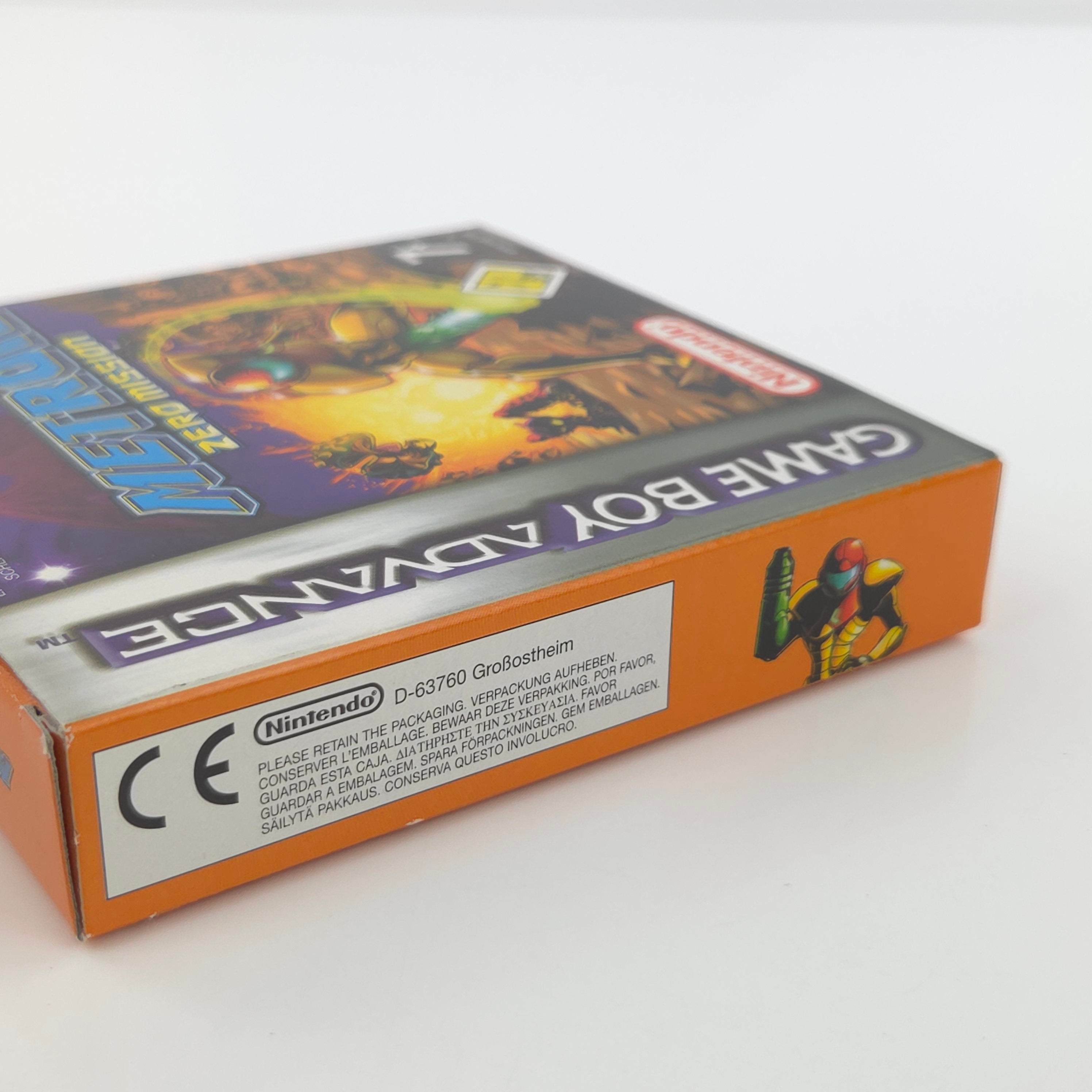 Game Boy Advance Spiel – Metroid Zero Mission OVP PAL