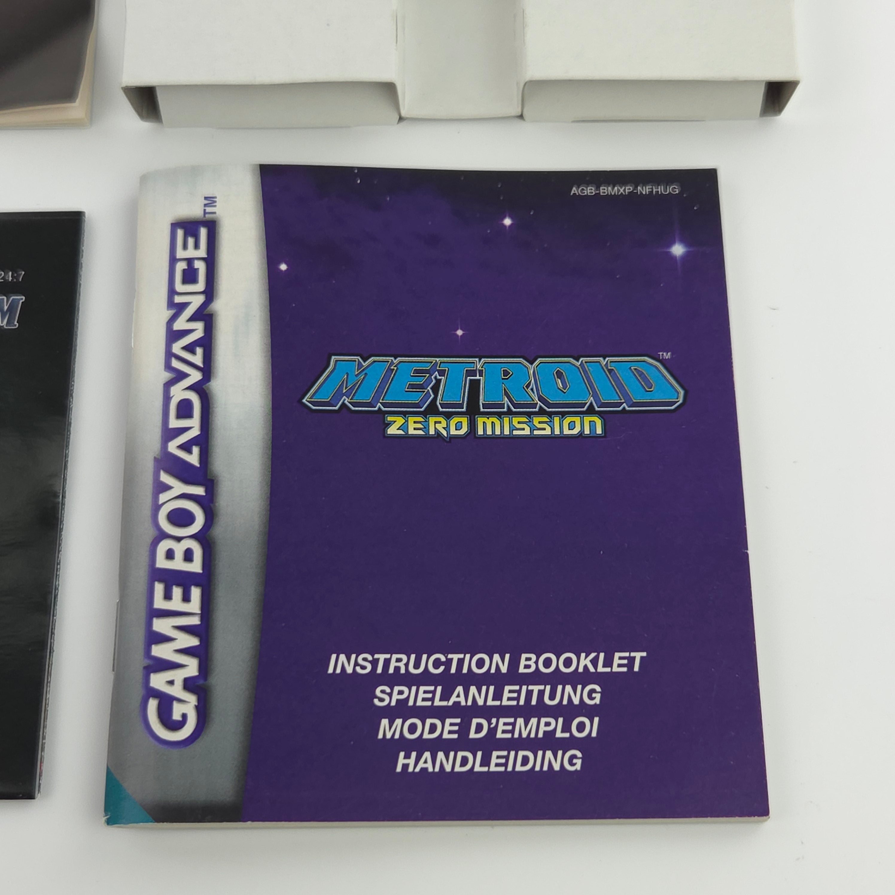 Game Boy Advance Spiel – Metroid Zero Mission OVP PAL