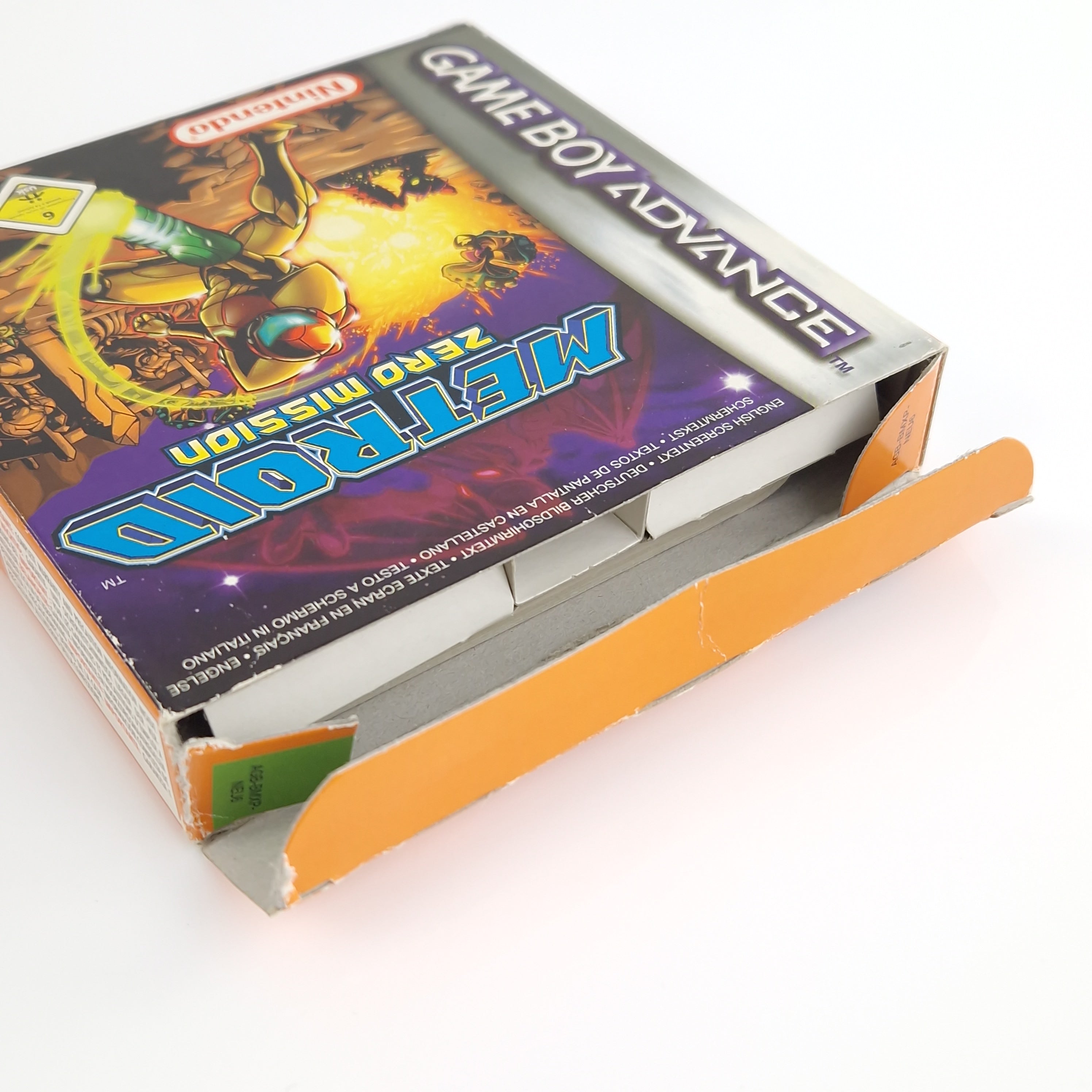 Game Boy Advance Spiel – Metroid Zero Mission + Guide