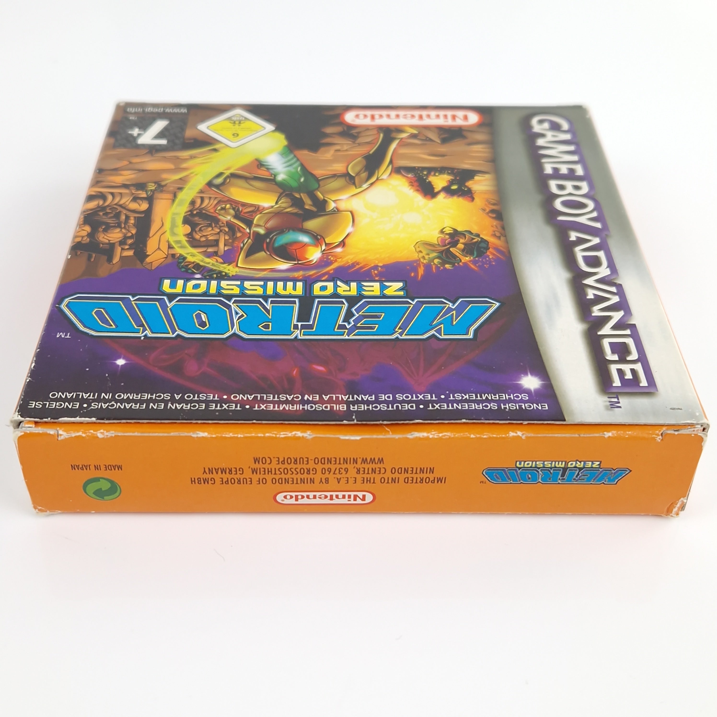 Game Boy Advance Spiel – Metroid Zero Mission + Guide