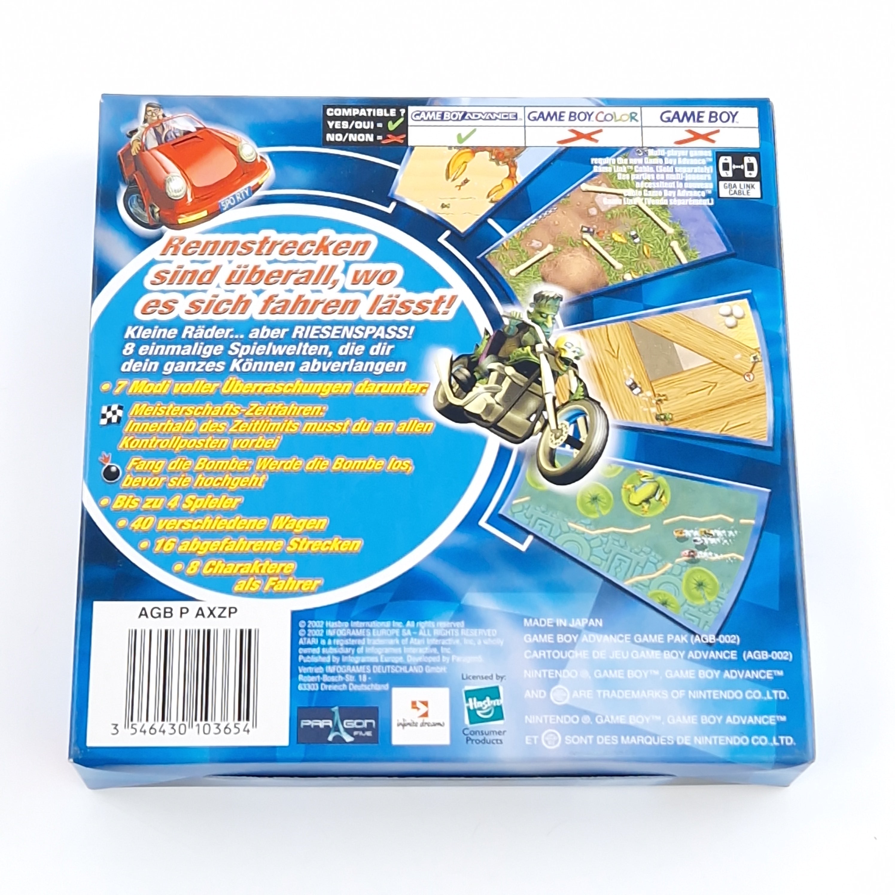 Game Boy Advance Spiel – Micro Machines (OVP PAL)