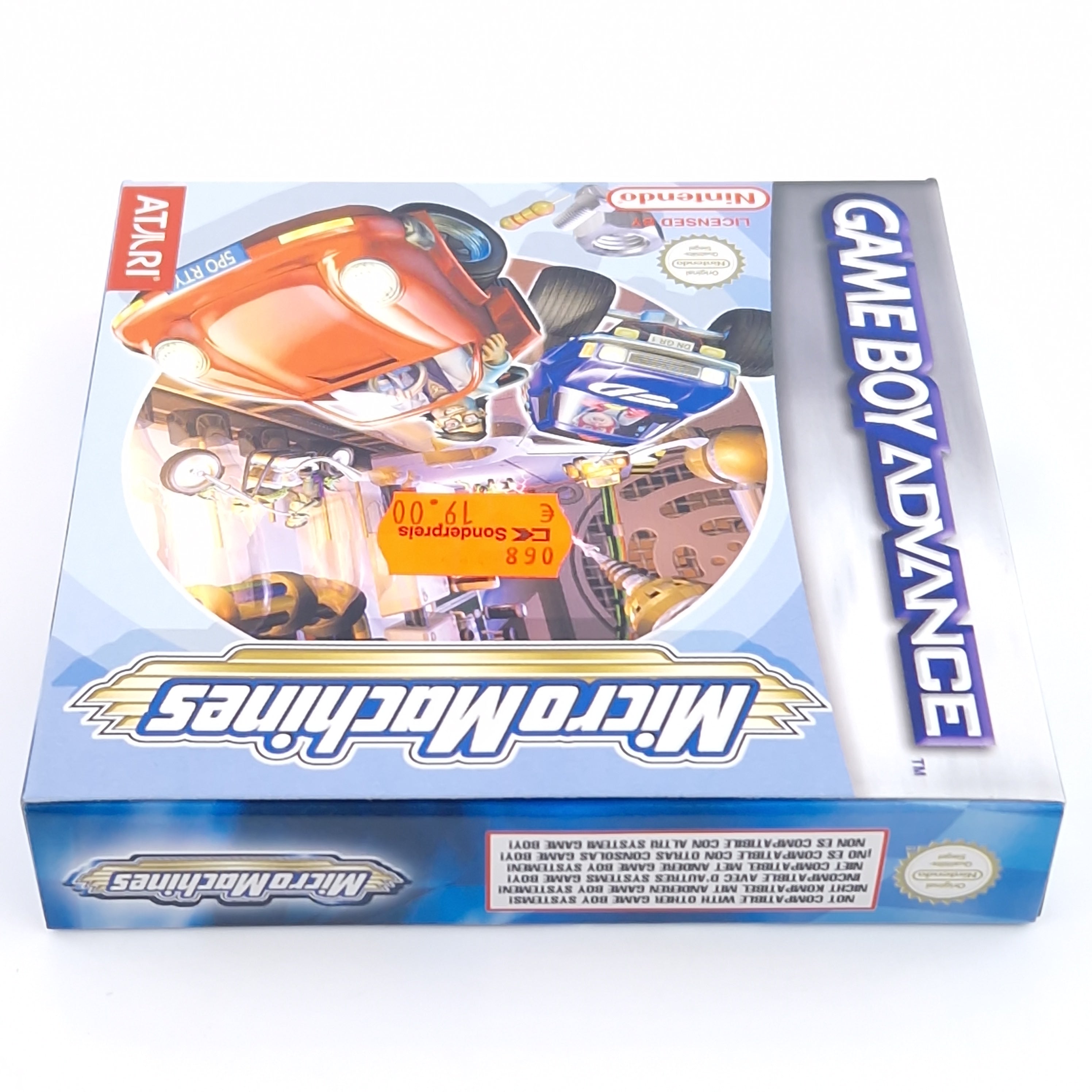 Game Boy Advance Spiel – Micro Machines (OVP PAL)