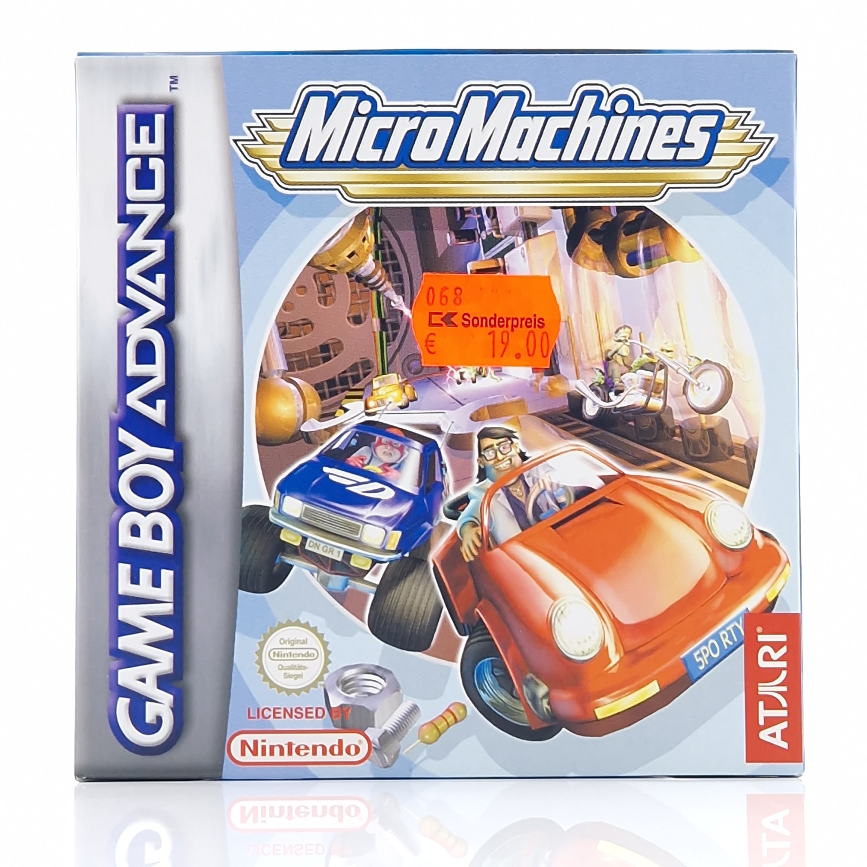 Game Boy Advance Spiel – Micro Machines (OVP PAL)