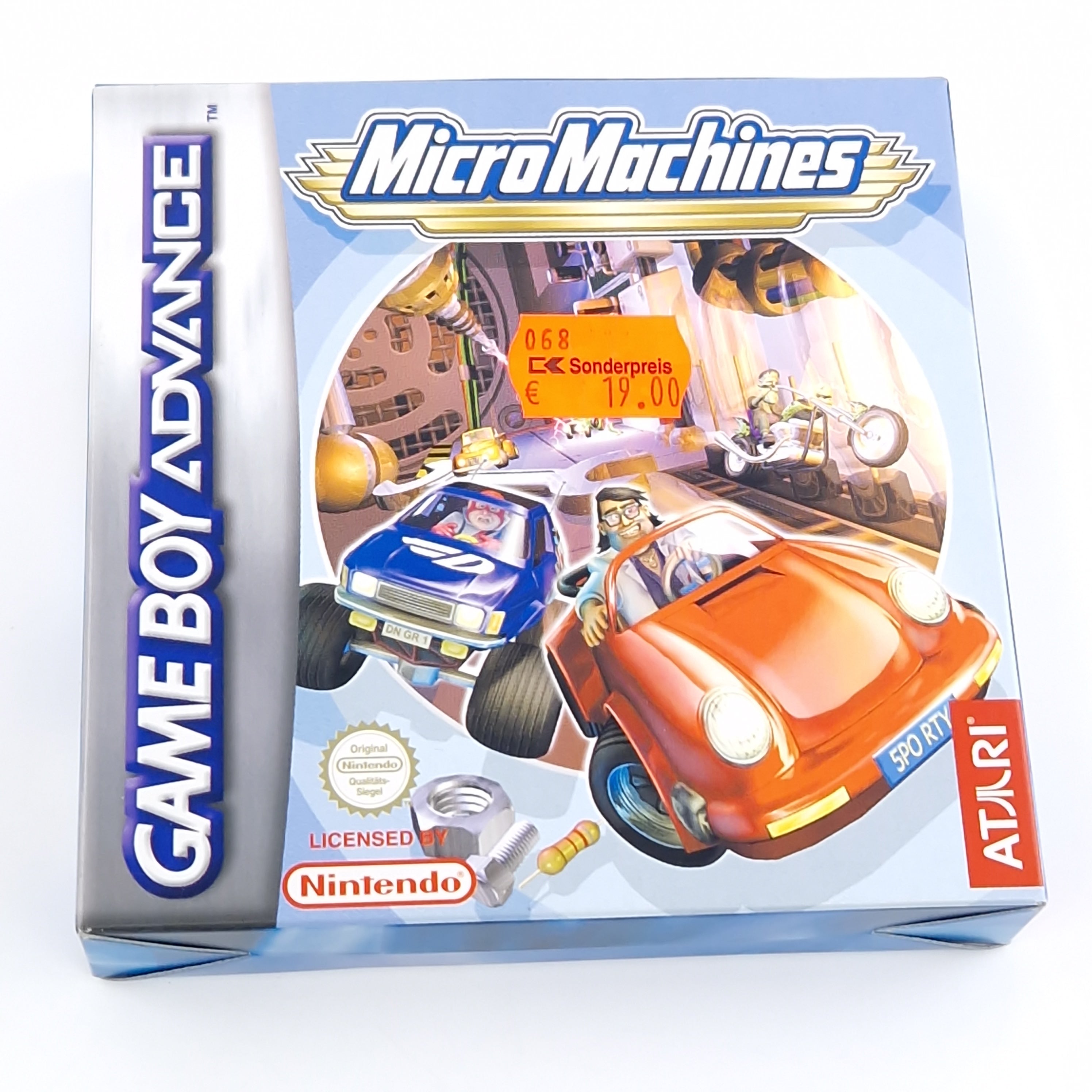 Game Boy Advance Spiel – Micro Machines (OVP PAL)