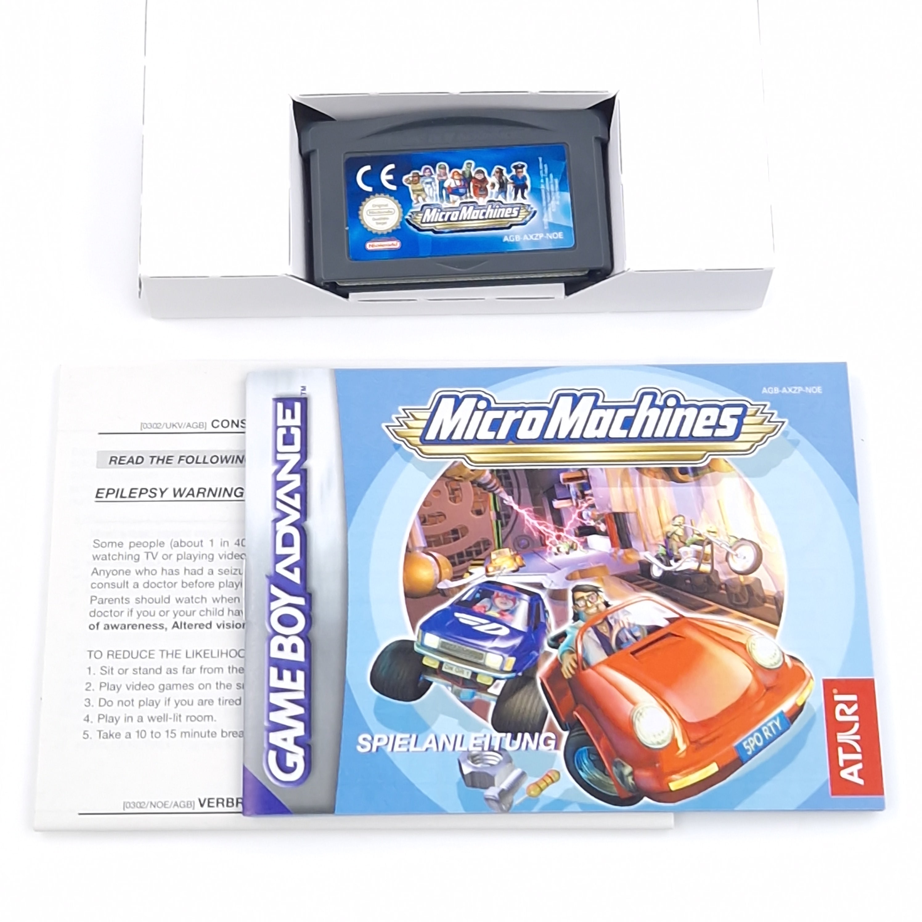 Game Boy Advance Spiel – Micro Machines (OVP PAL)