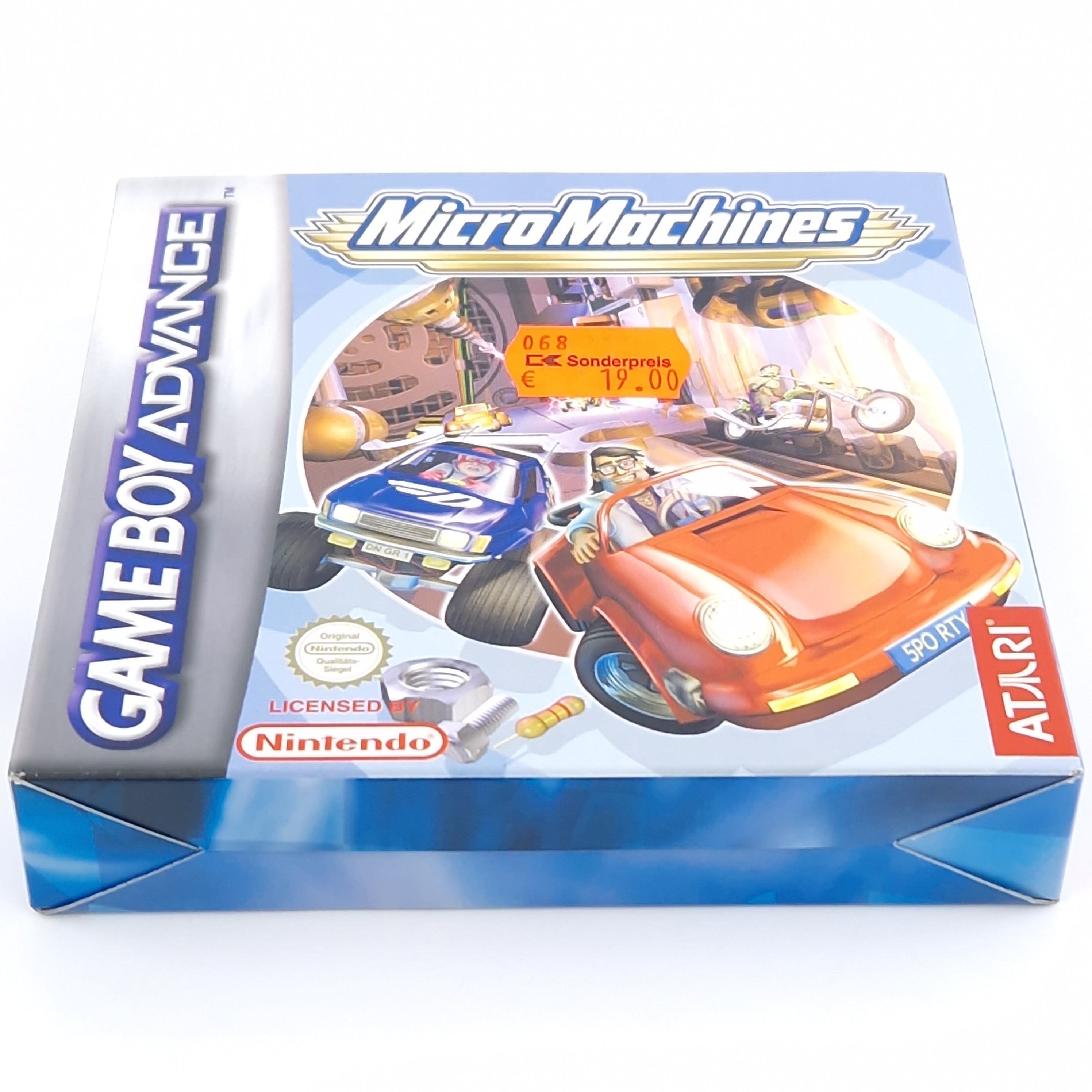 Game Boy Advance Spiel – Micro Machines (OVP PAL)