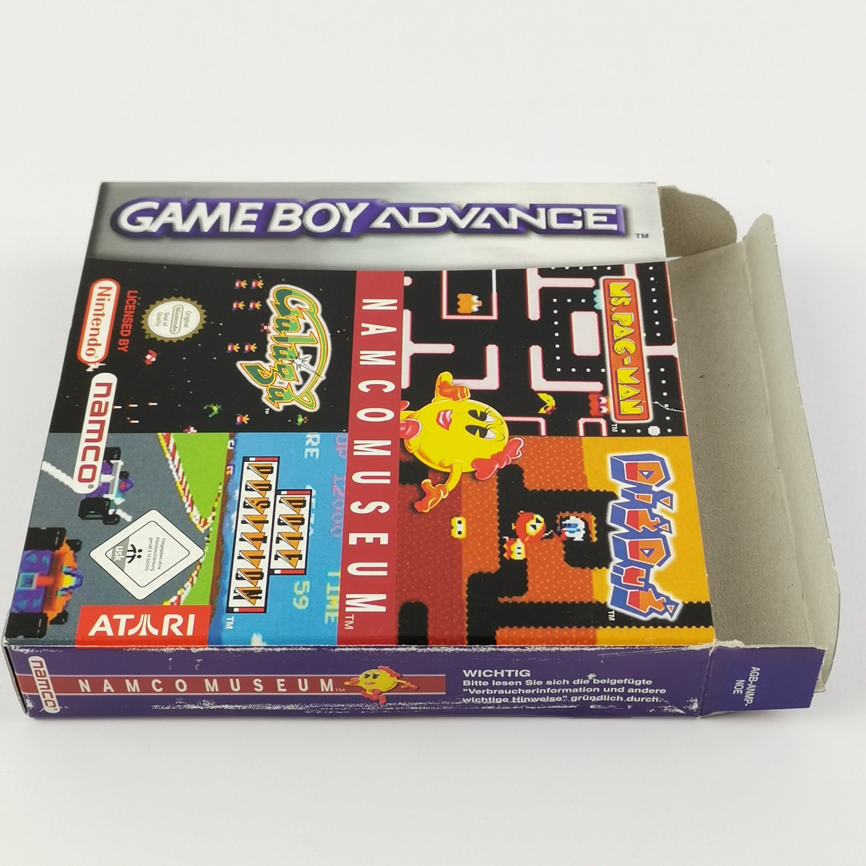 Game Boy Advance Spiel – Namco Museum OVP PAL