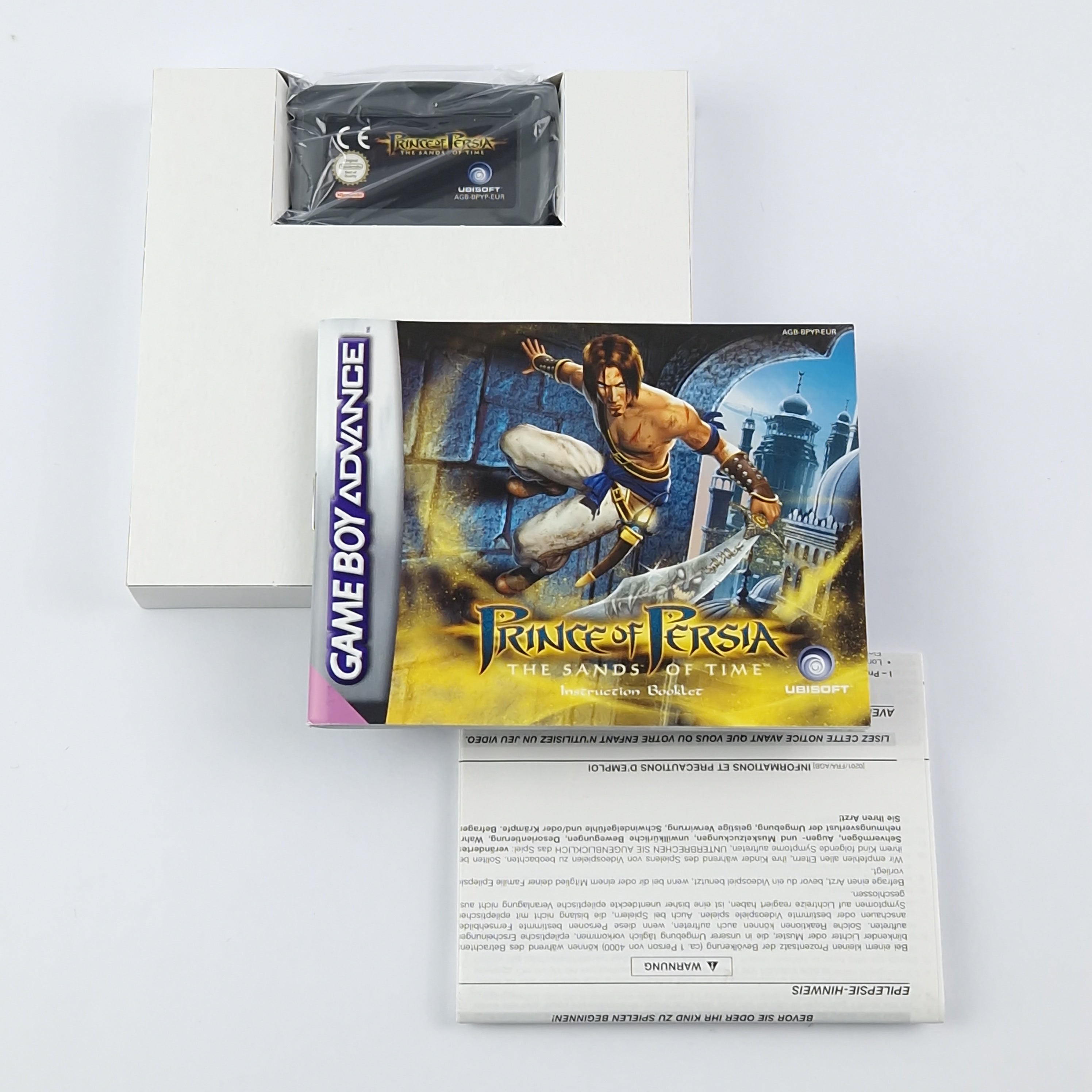 Game Boy Advance Spiel – Prince of Persia Sands of Time OVP
