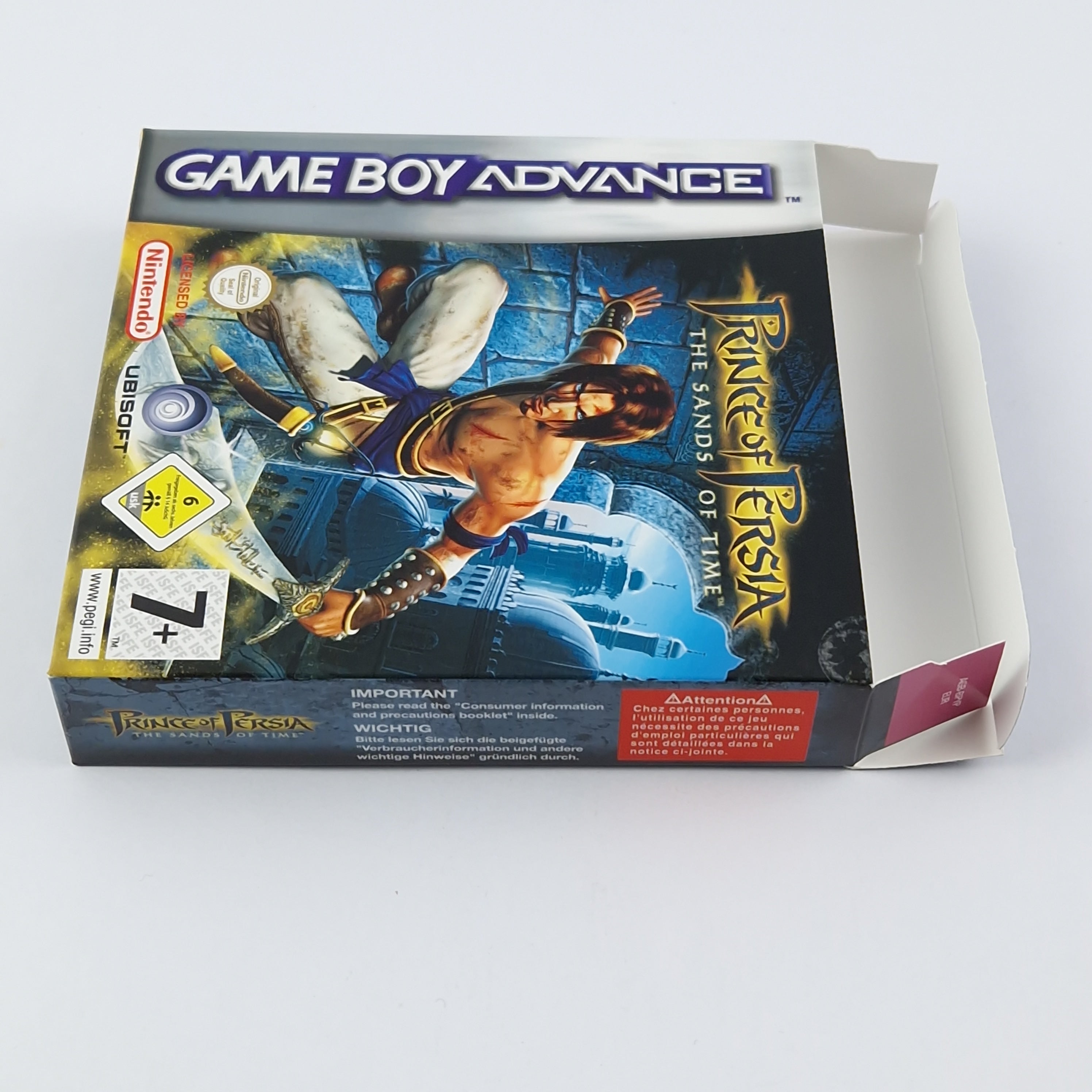 Game Boy Advance Spiel – Prince of Persia Sands of Time OVP
