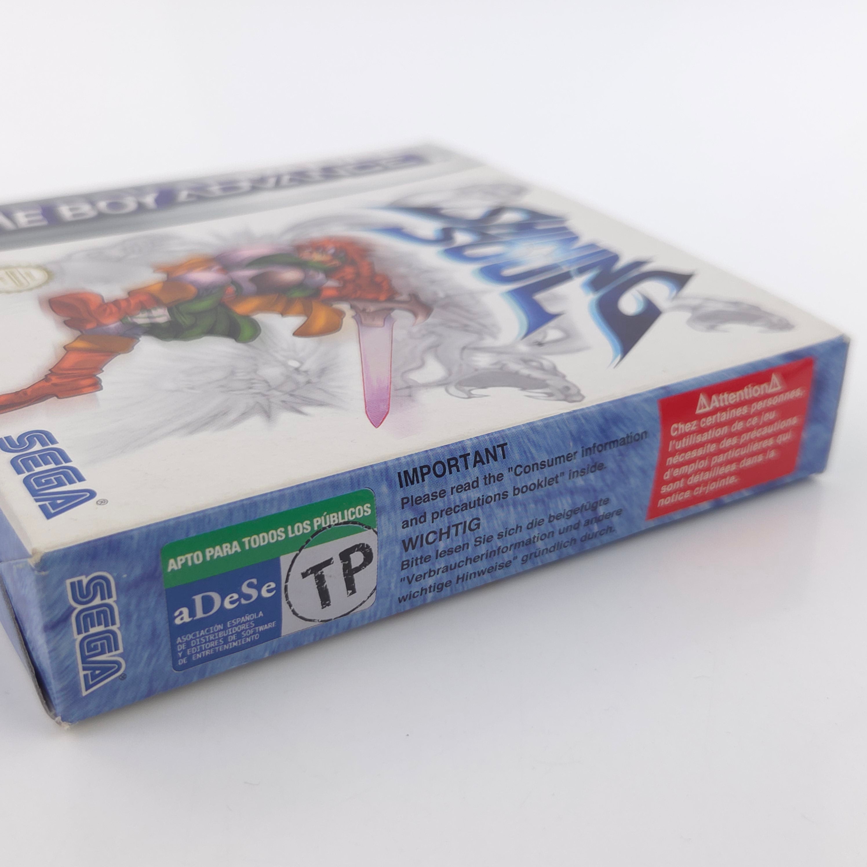 Game Boy Advance Spiel – Shining Soul (OVP PAL EUR)