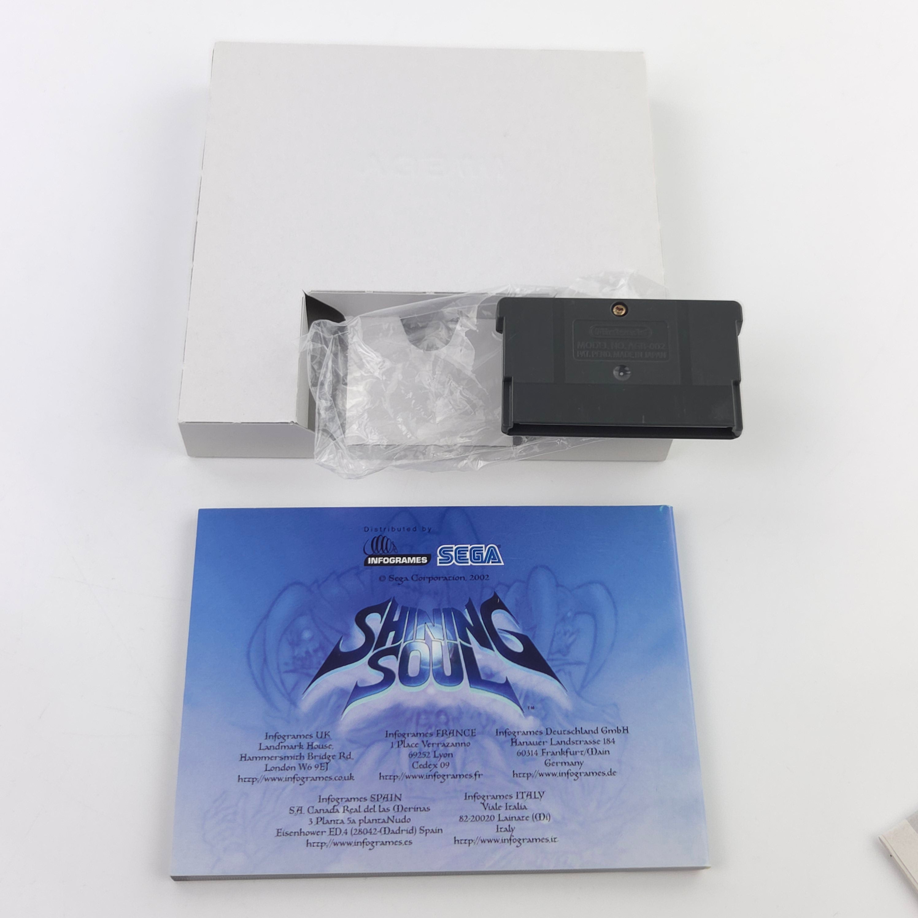 Game Boy Advance Spiel – Shining Soul (OVP PAL EUR)