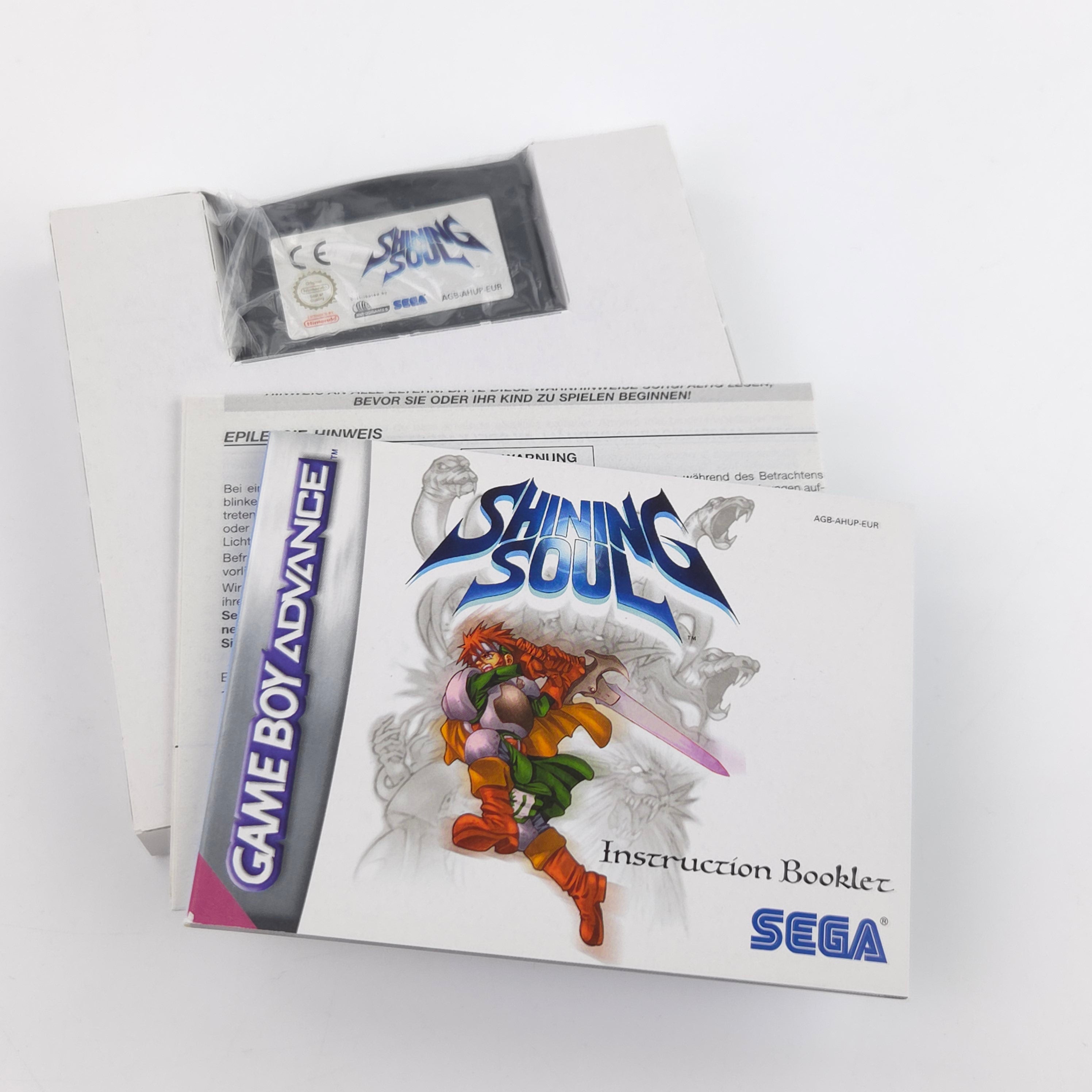 Game Boy Advance Spiel – Shining Soul (OVP PAL EUR)