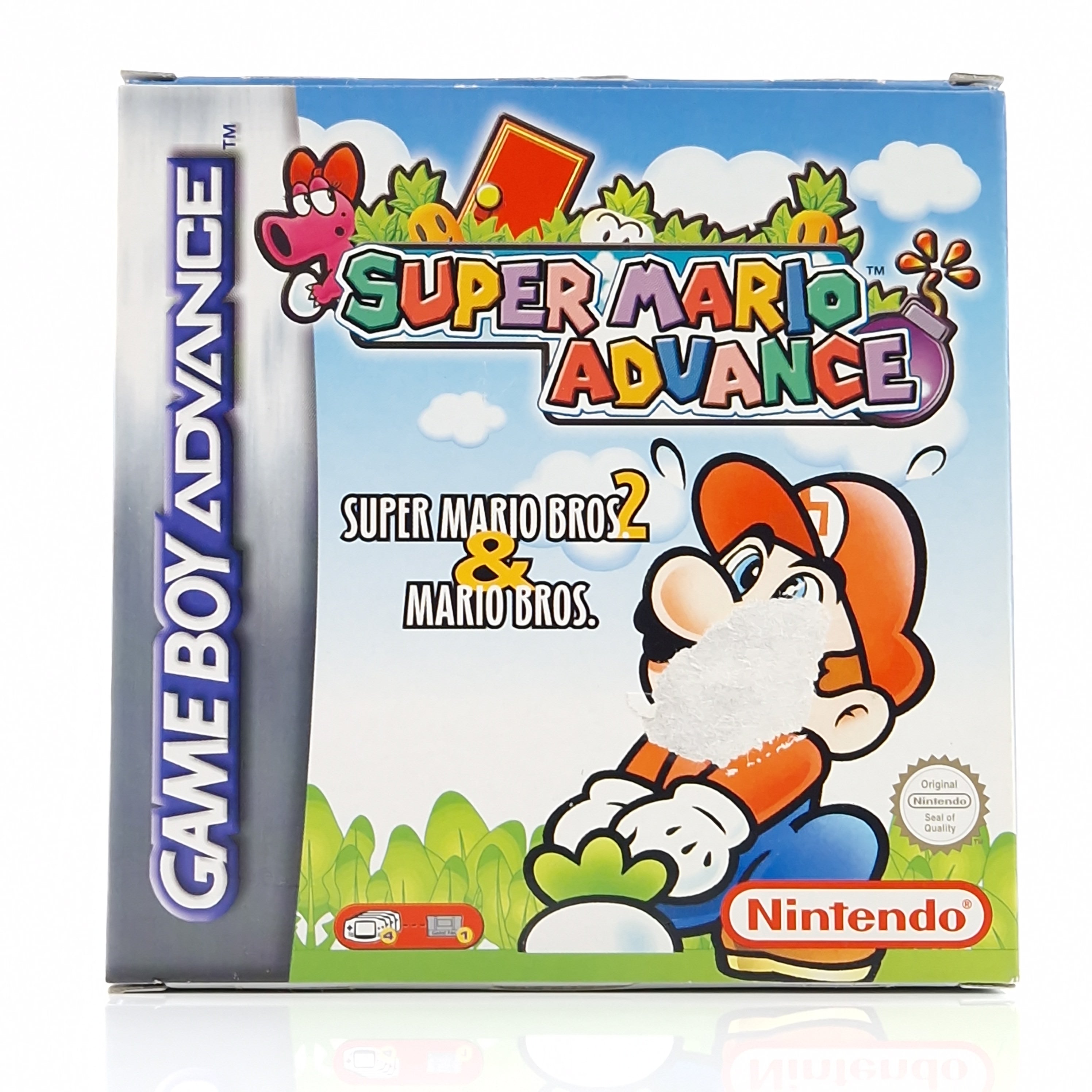 Game Boy Advance Spiel – Super Mario Advance 2 OVP PAL