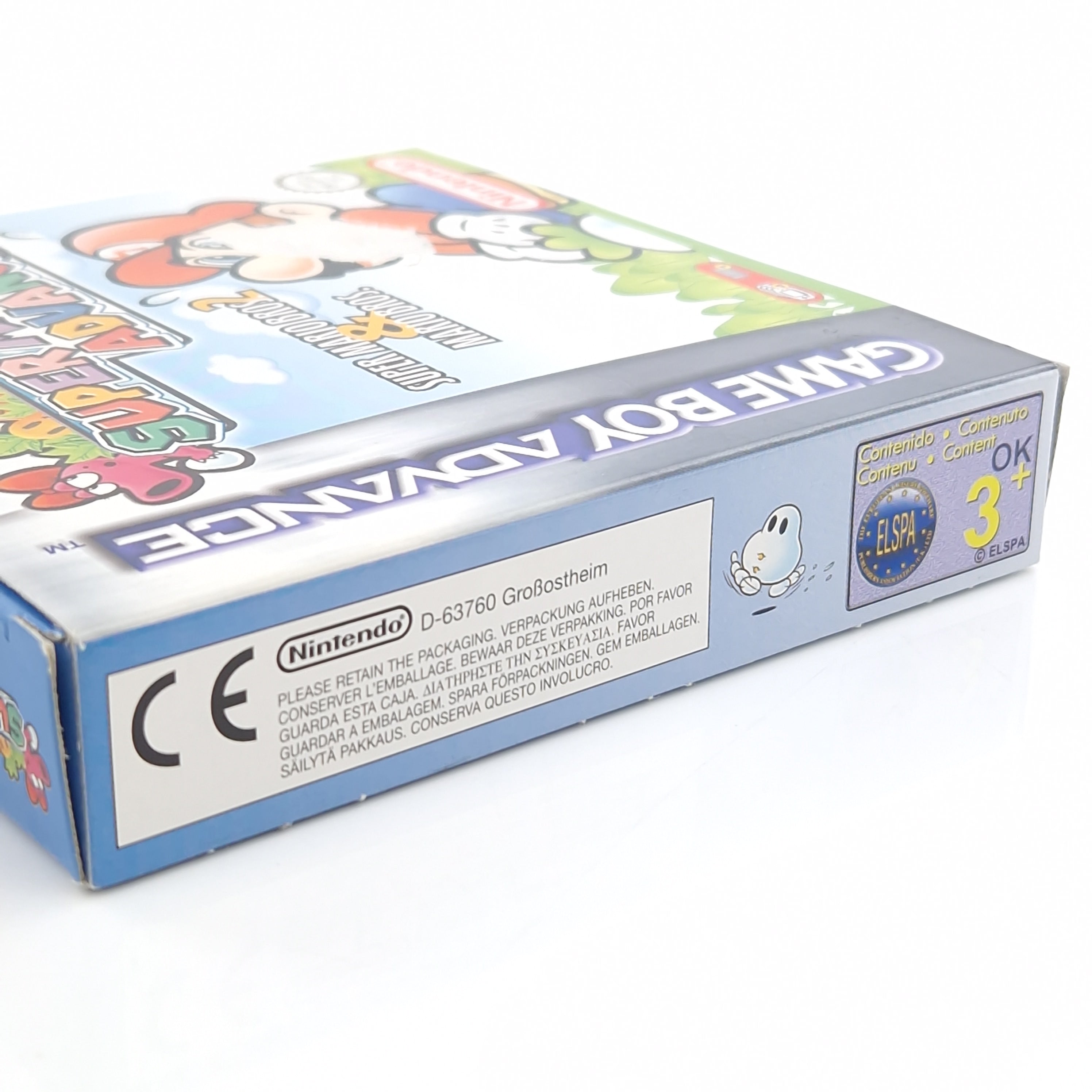 Game Boy Advance Spiel – Super Mario Advance 2 OVP PAL