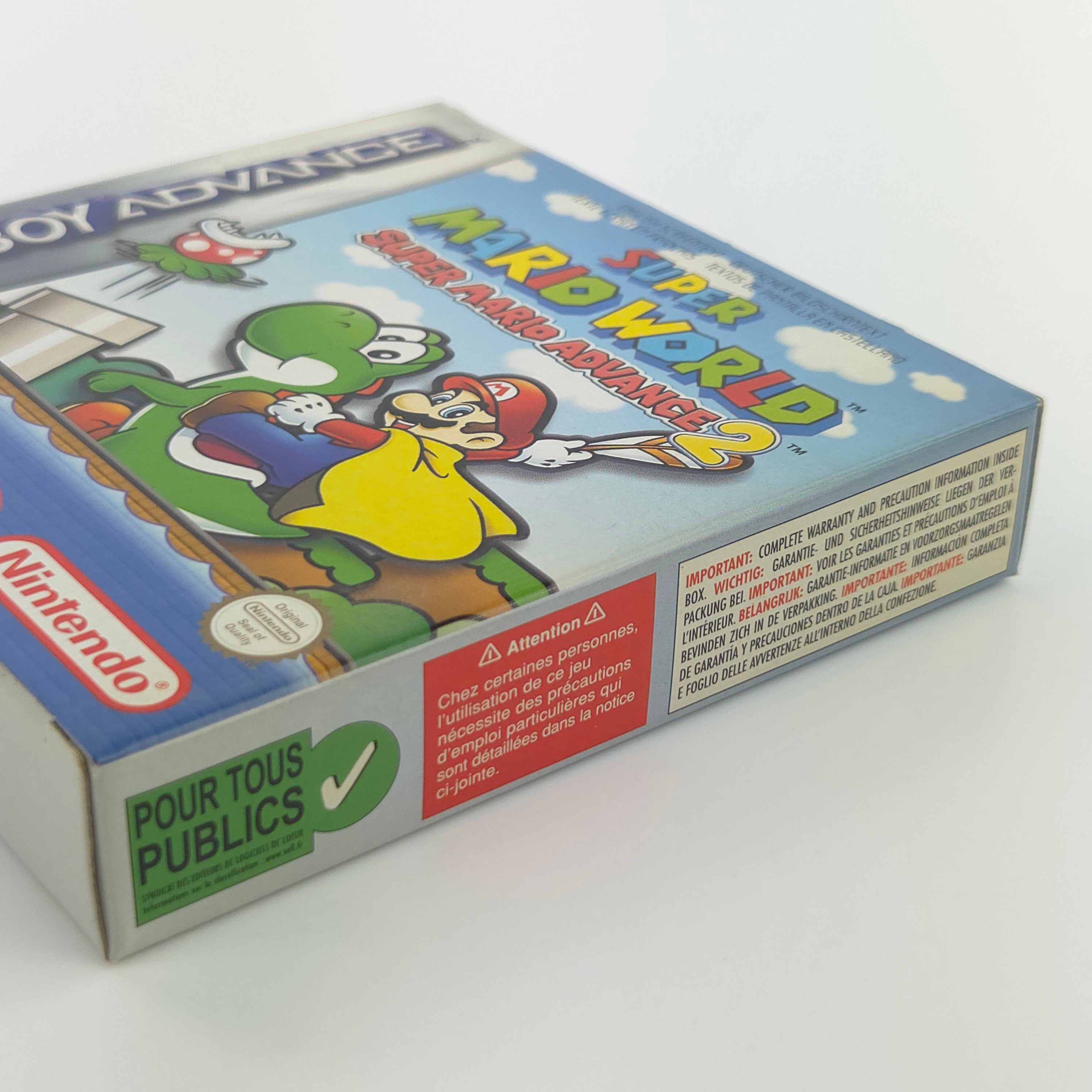 Game Boy Advance Spiel – Super Mario World 2 (OVP)