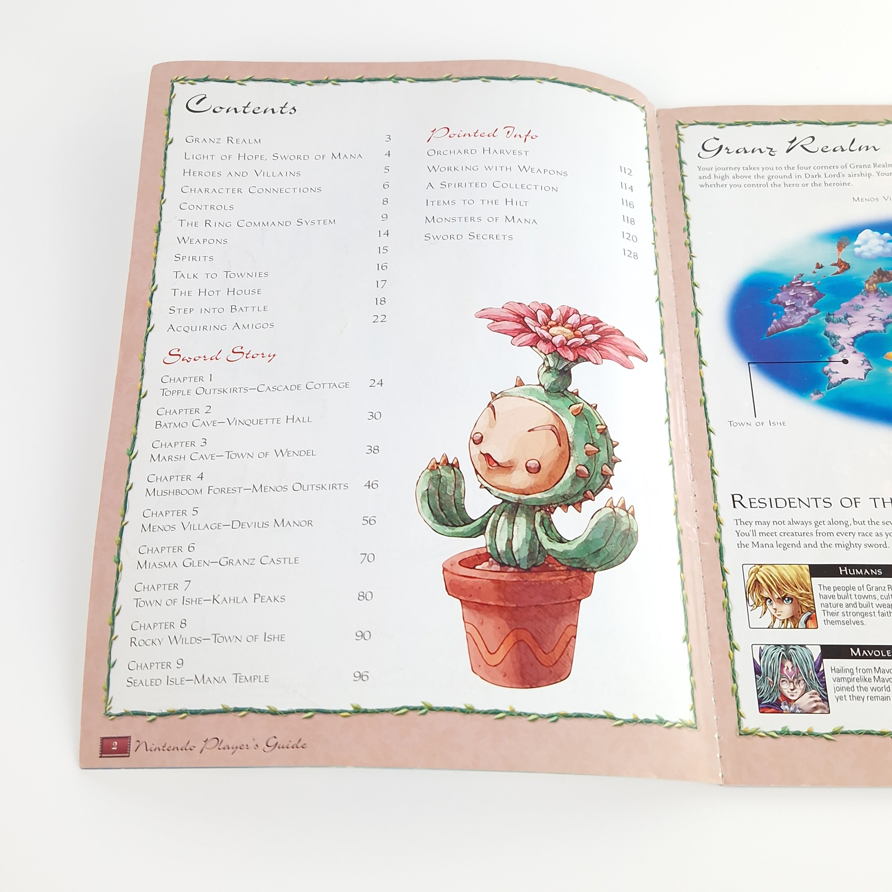 Game Boy Advance Spiel – Sword of Mana mit Power Guide OVP