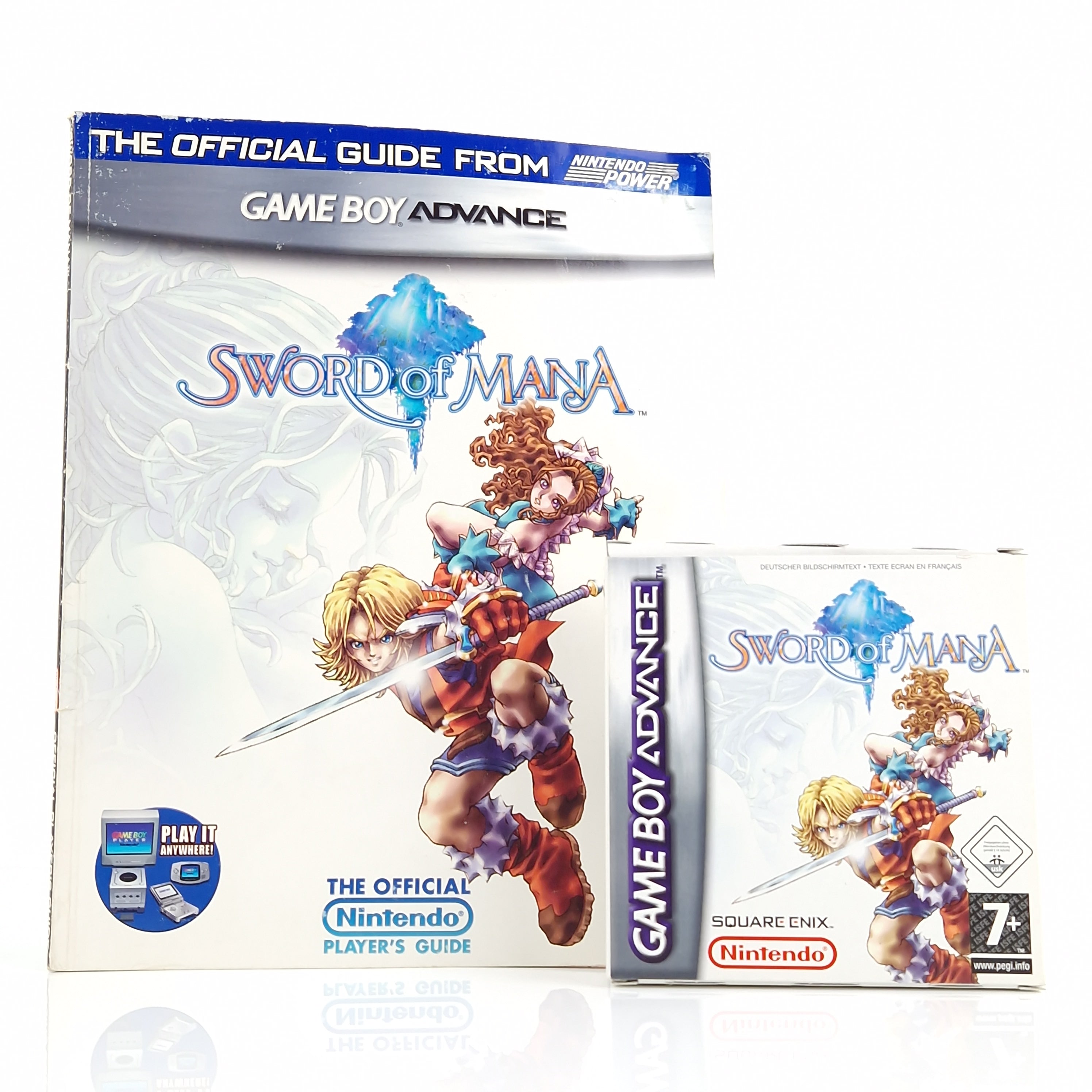 Game Boy Advance Spiel – Sword of Mana mit Power Guide OVP